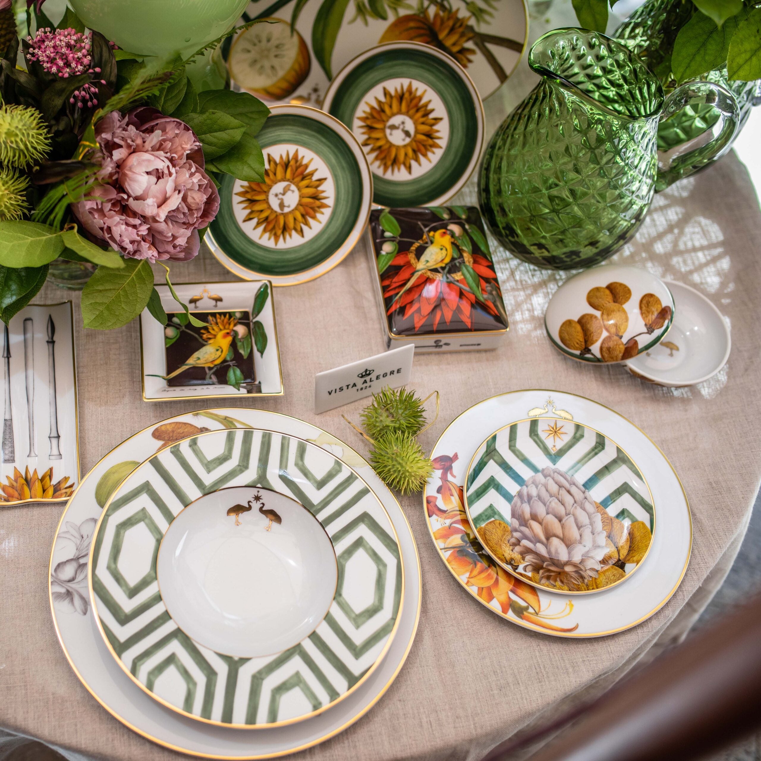 Vista Alegre Soup Plate - Amazonia
