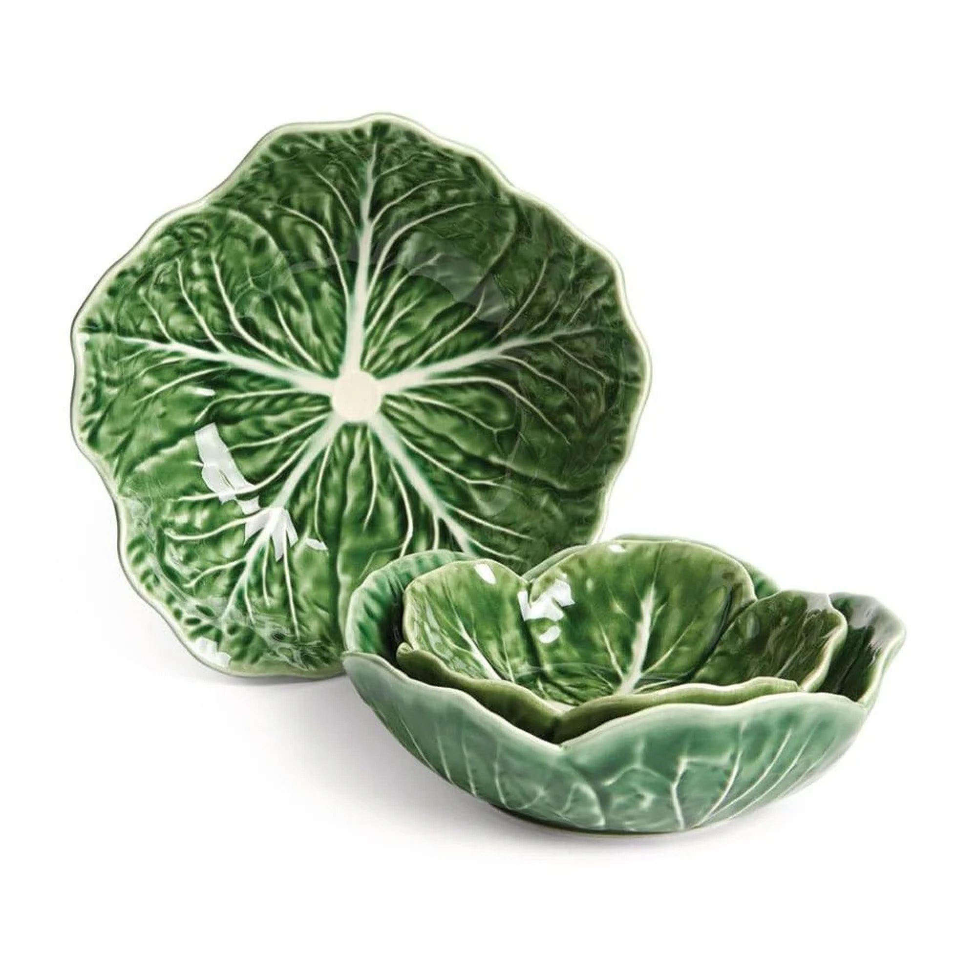Bordallo Pinheiro Bowl 22.5cm - Natural Cabbage