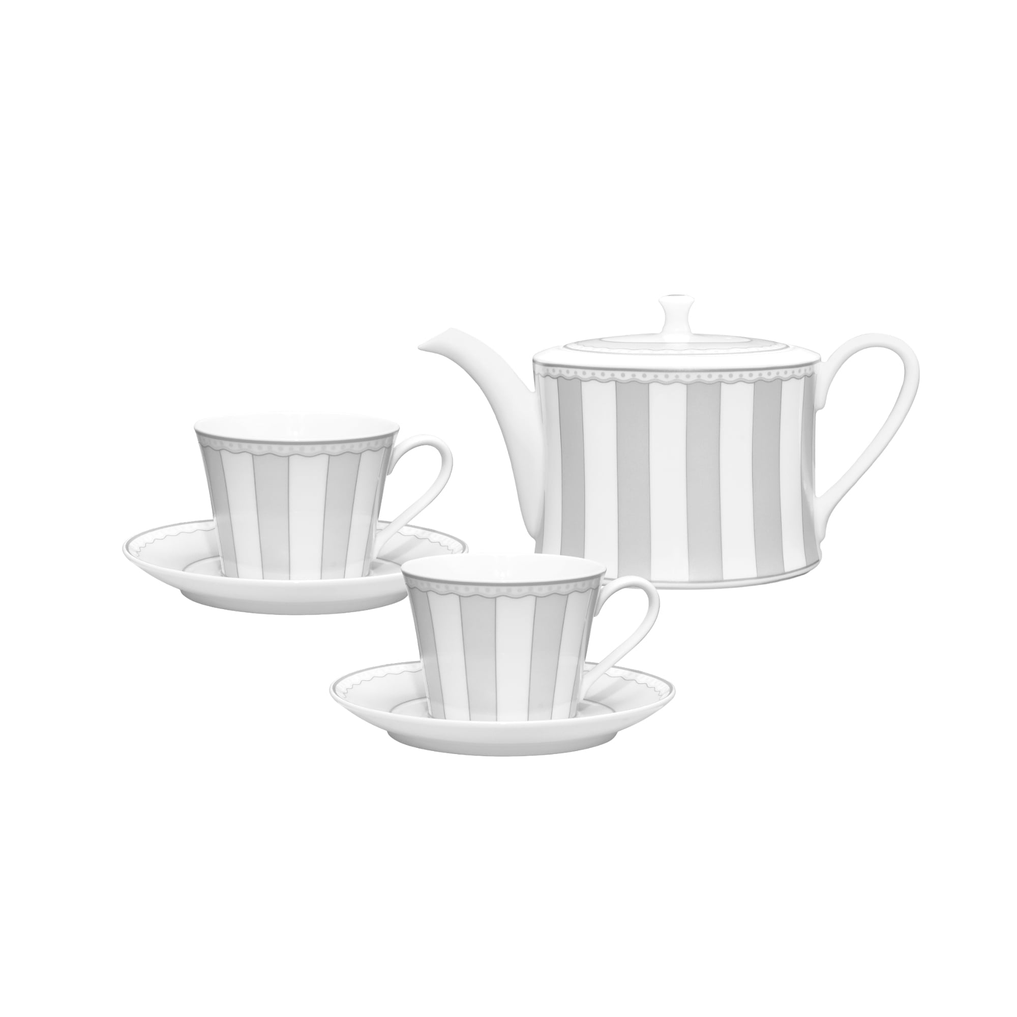 Noritake 6pcs Tea for two Set - Carnivale Moonlight