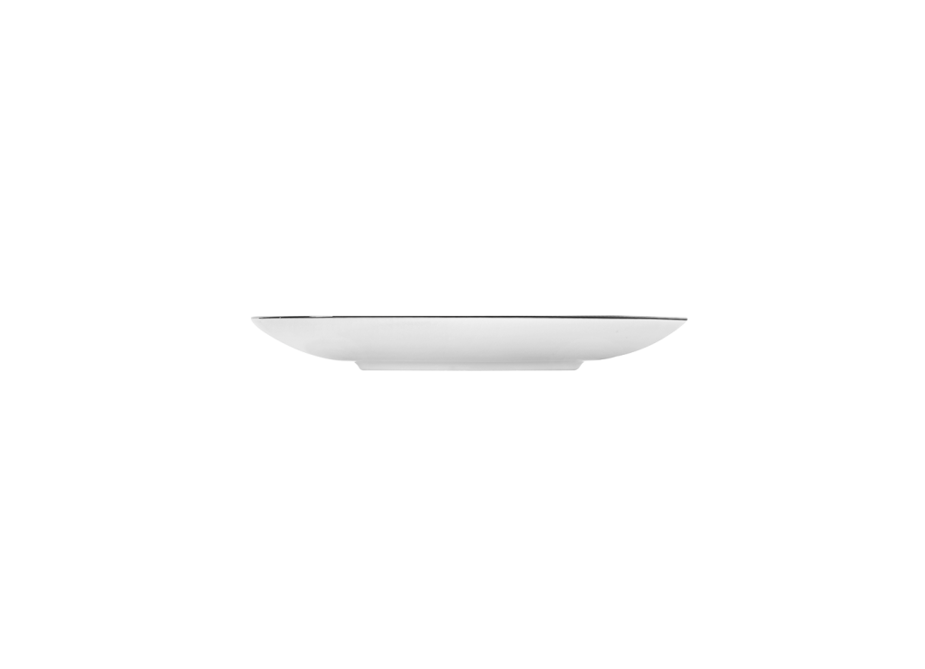 Ginori 1735 Flat Dessert Plate 20.5Cm- Nero