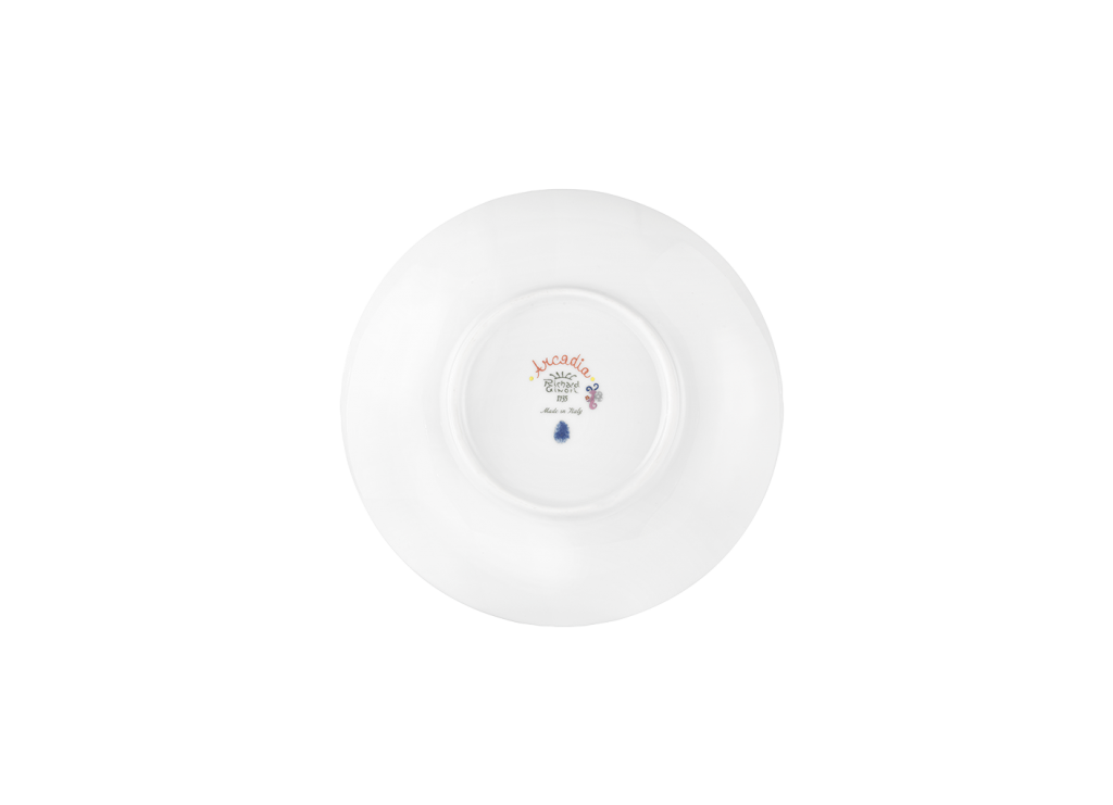 Ginori 1735 Flat Dessert Plate 20.5Cm- Nero