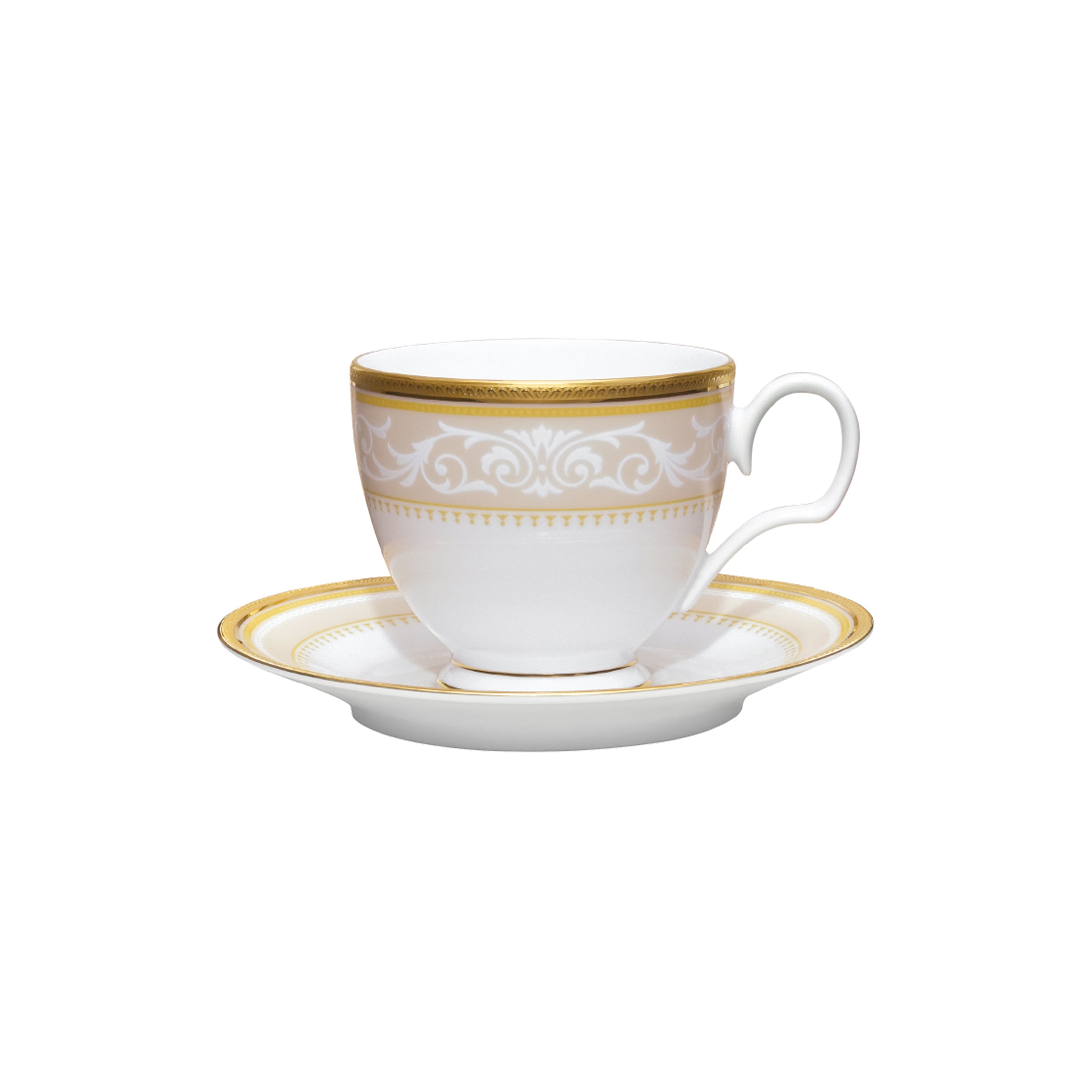 Noritake 33Pcs Dinner Set with Teapot for 6 Person - Glendonald Gold