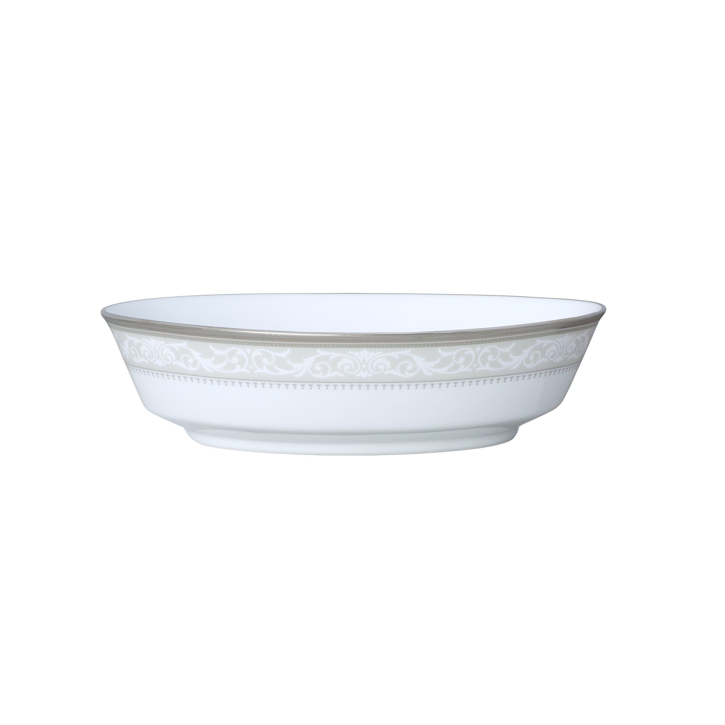 Noritake 96Pcs Dinner & Tea Set for 12 Person - Glendonald Platinum