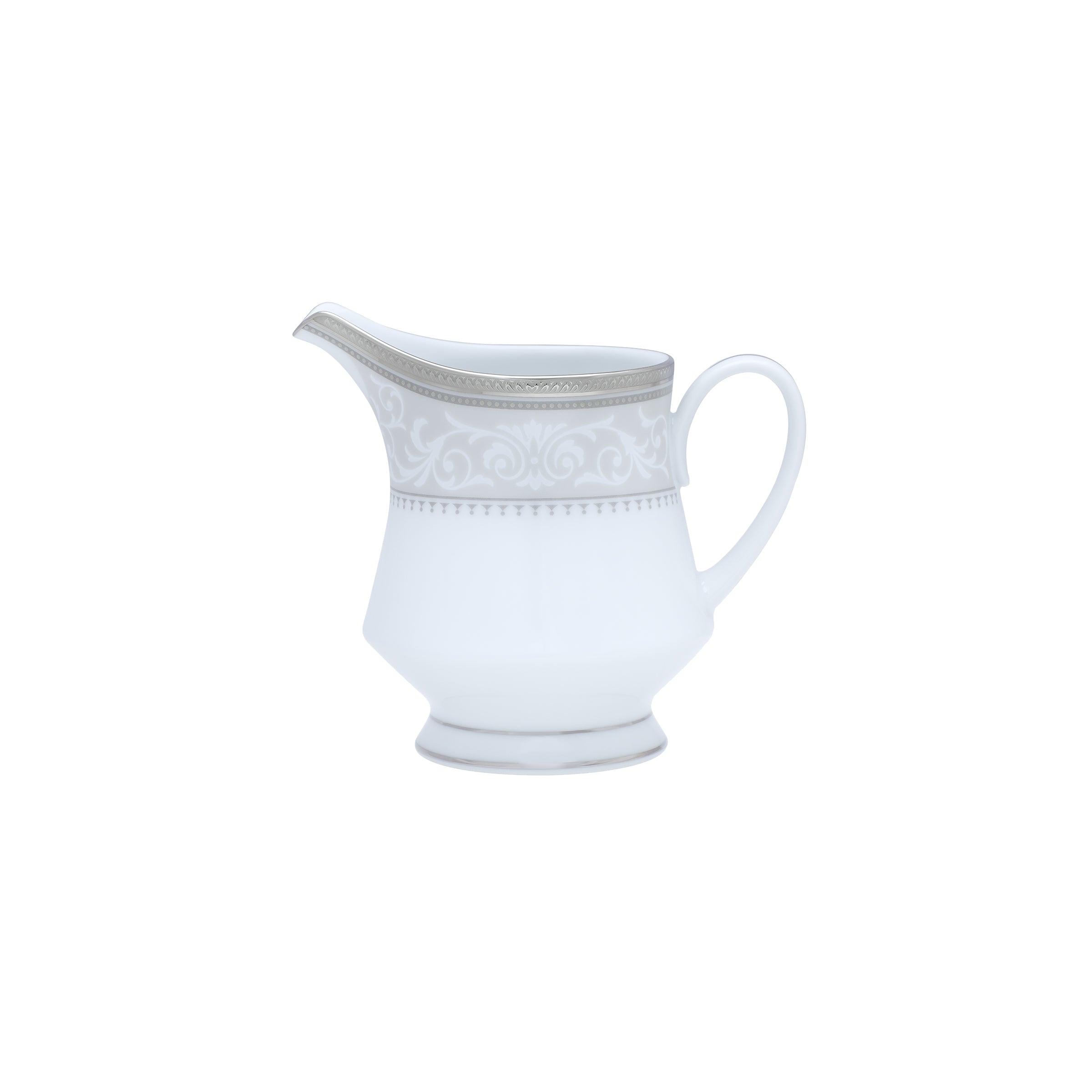 Noritake 47Pcs Dinner & Tea Set for 8 Person - Glendonald Platinum