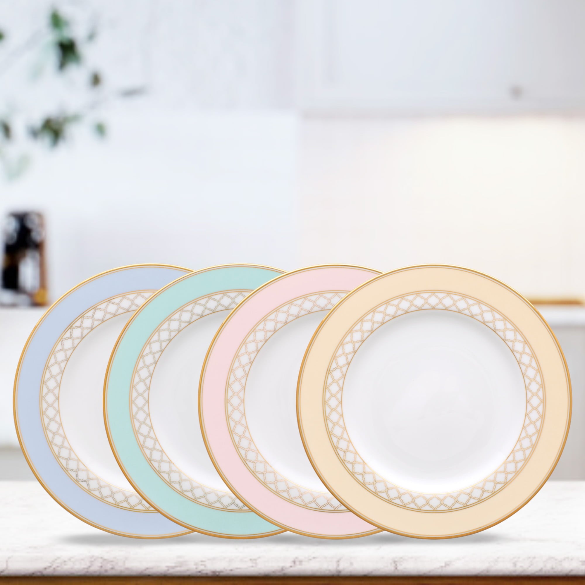 Noritake 2Pc Cake Plate 21Cm - Eternal Palace Mint