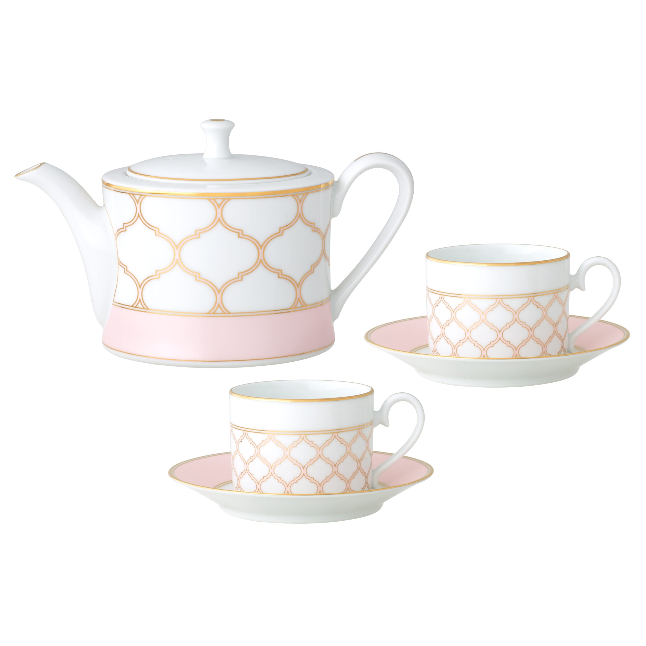 Noritake 6Pcs Tea for Two Set - Eternal Palace Coral