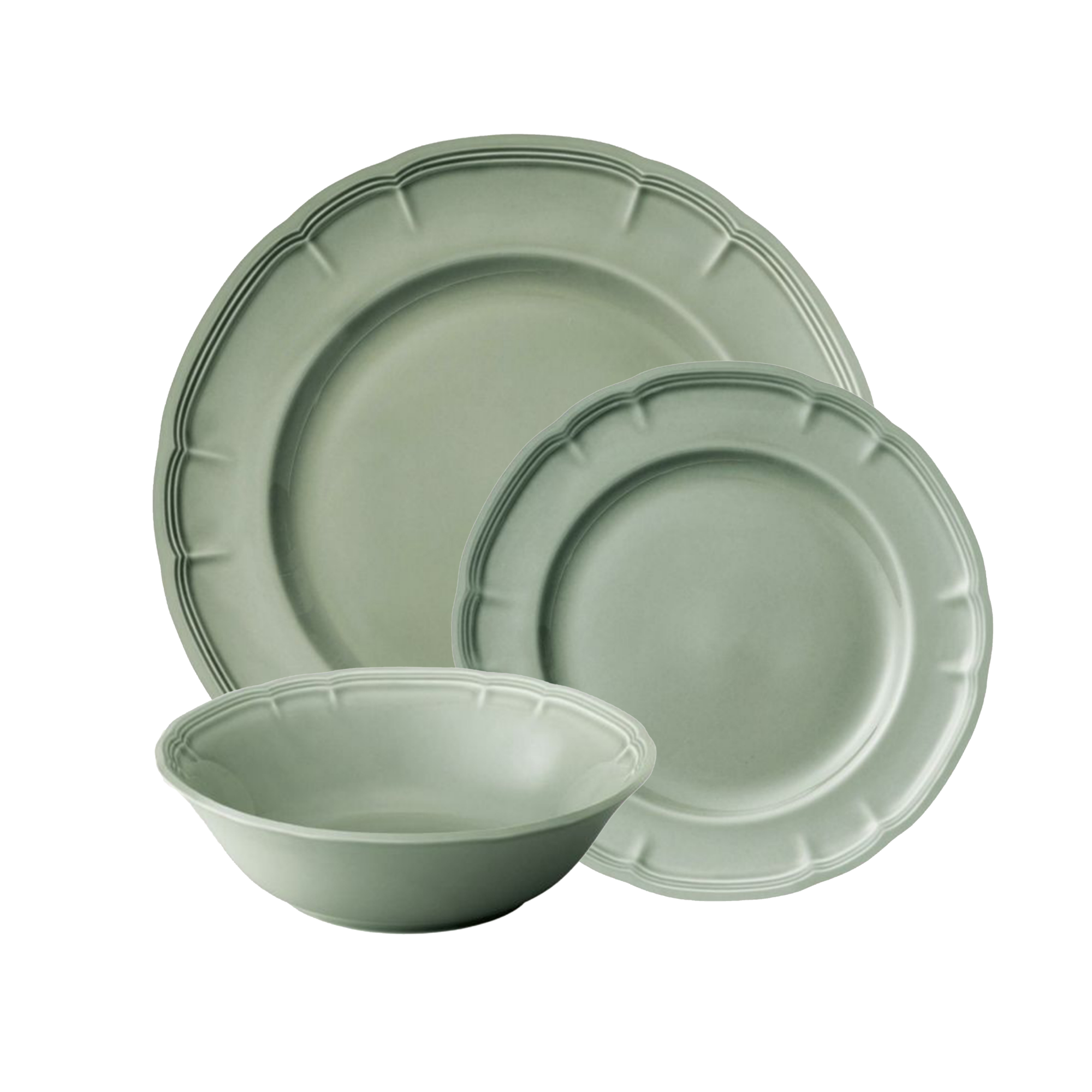 Noritake 12Pcs Dinner Set for 4 person - Proposal Ash