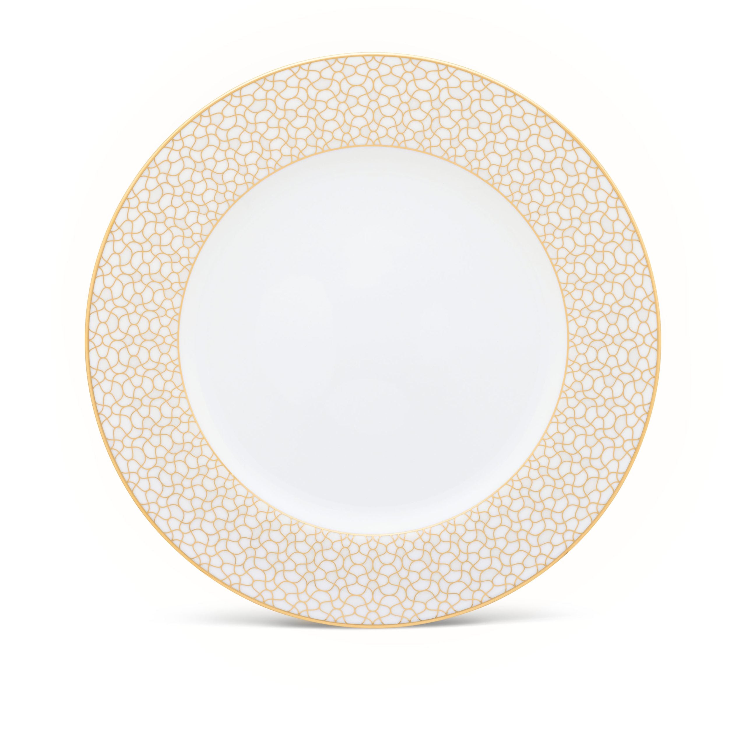 Noritake 96Pcs Dinner & Tea Set for 12 Person - Ripple Gold