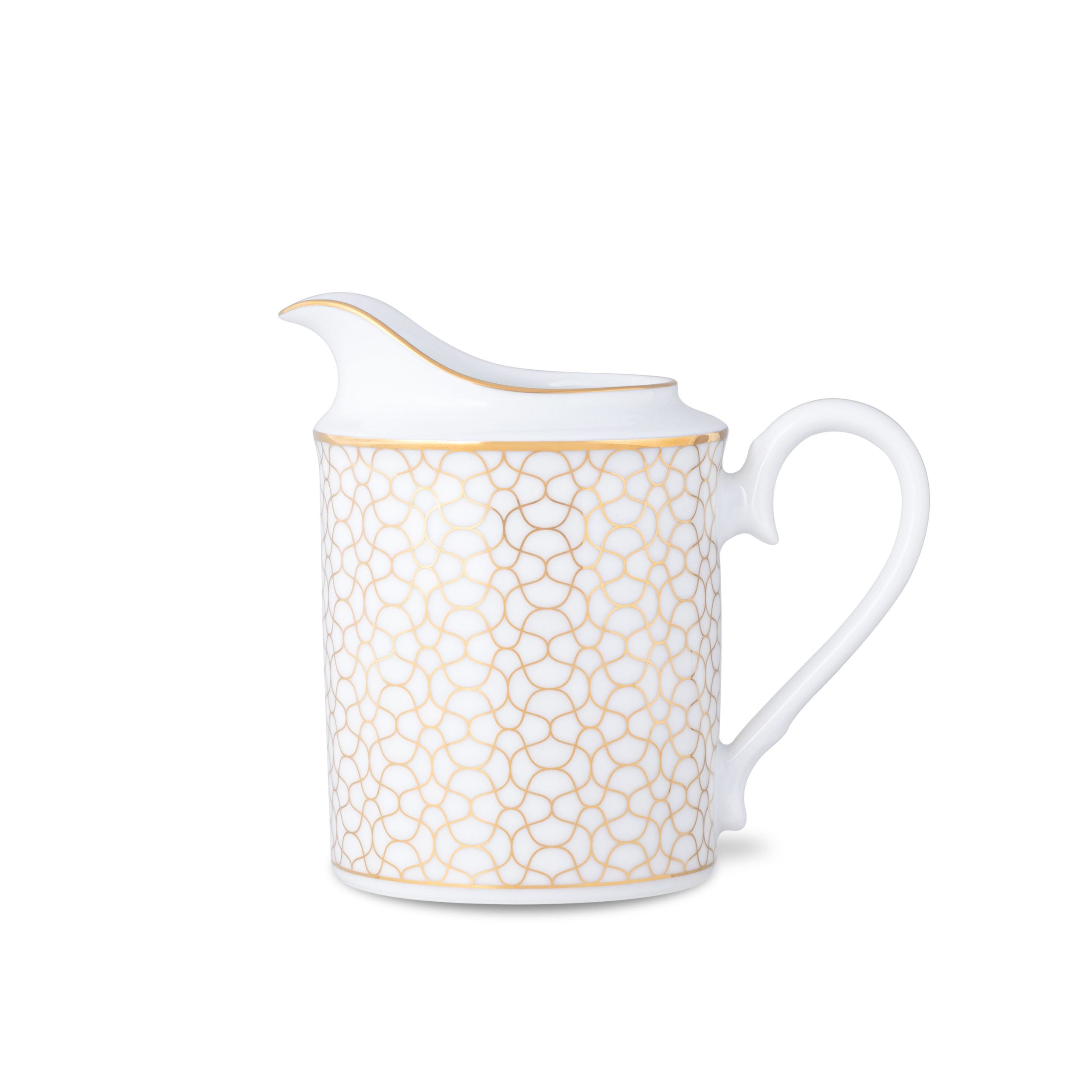 Noritake 47Pcs Dinner & Tea Set for 8 Person - Ripple Gold