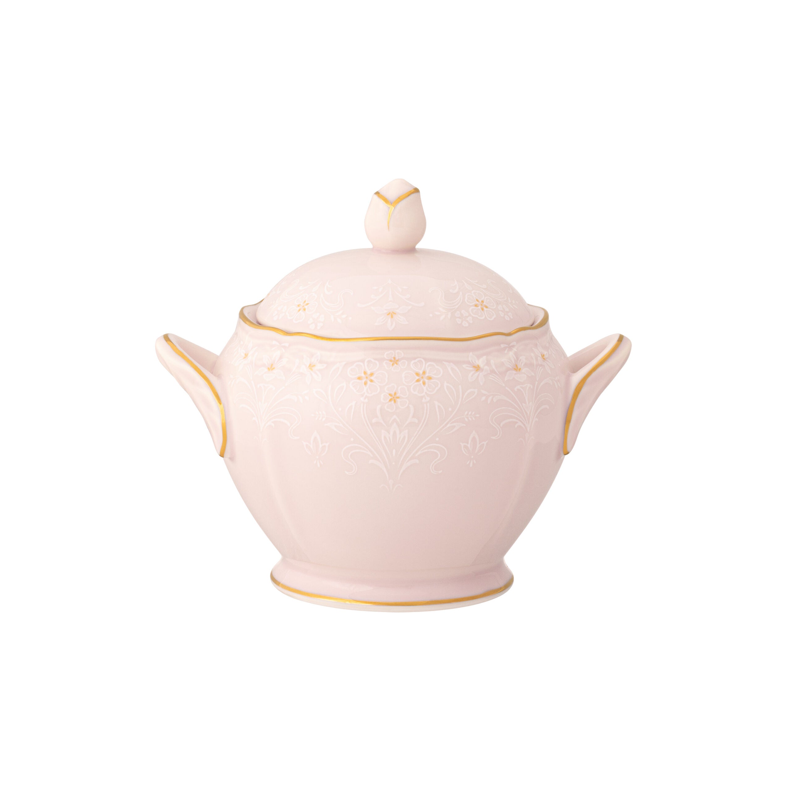 Noritake 96Pcs Dinner & Tea Set for 12 Person - Rose Bouquet