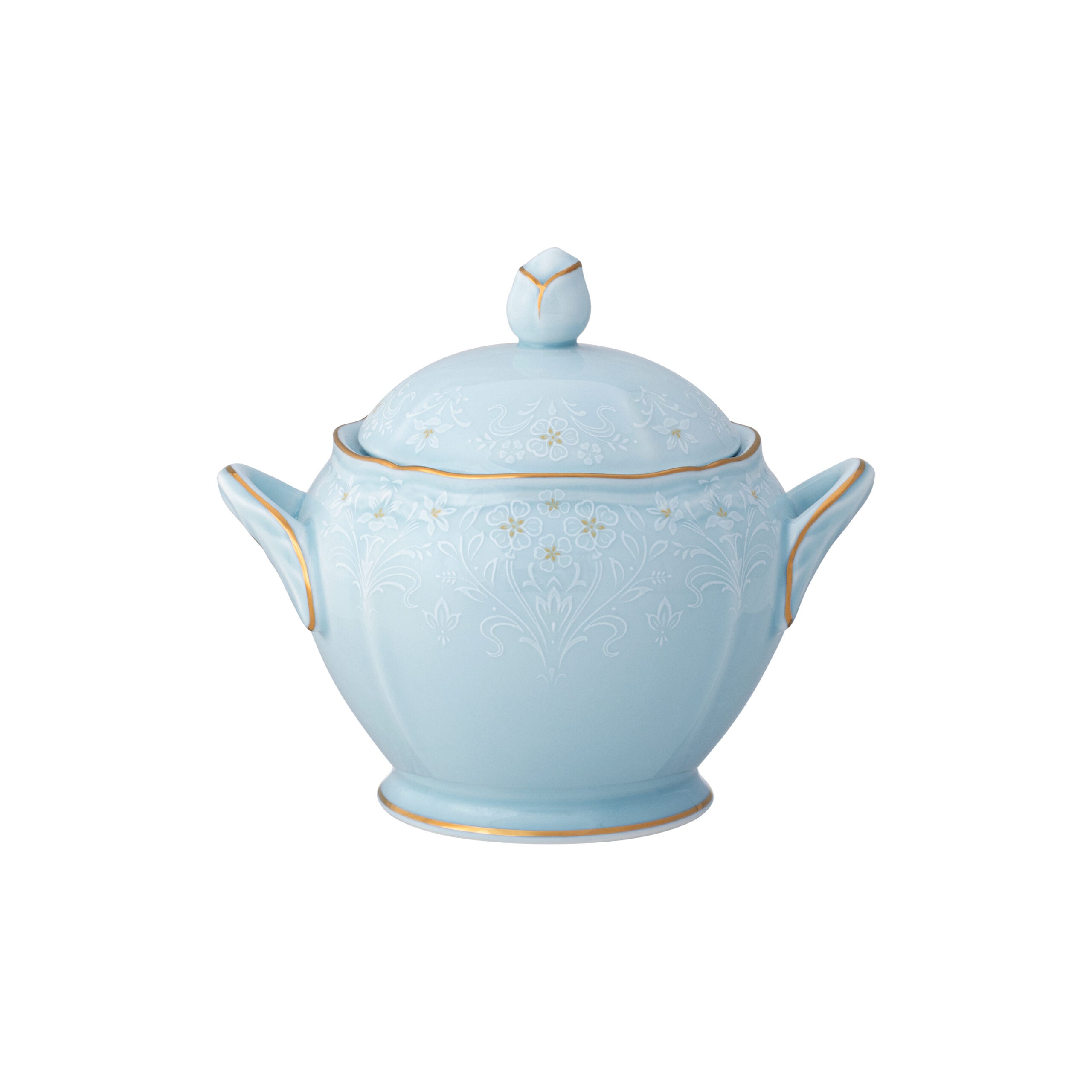 Noritake 96Pcs Dinner & Tea Set for 12 Person - Morning Bouquet