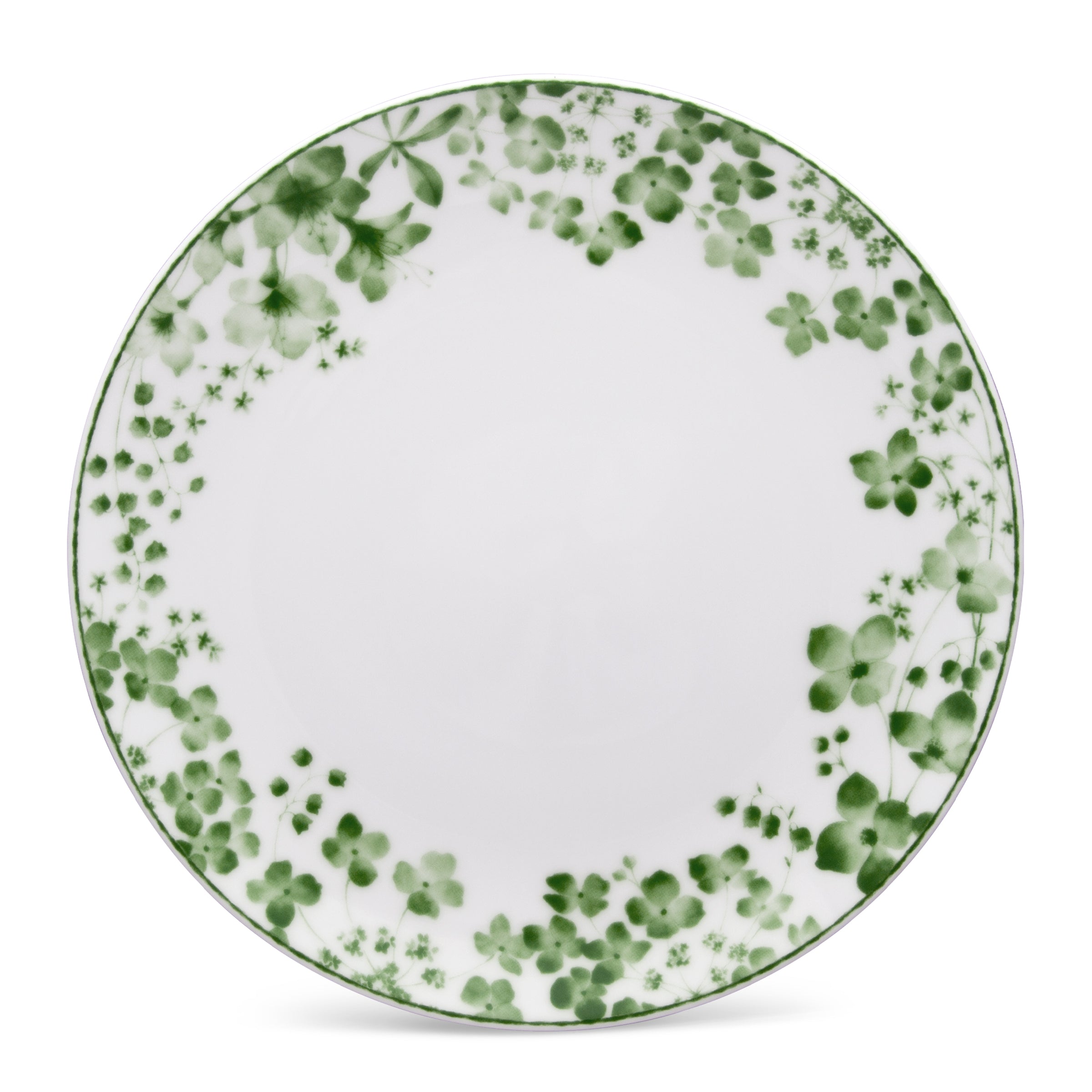 Noritake 12Pc Dinner Set For 4 Person-Bloomington Road Green