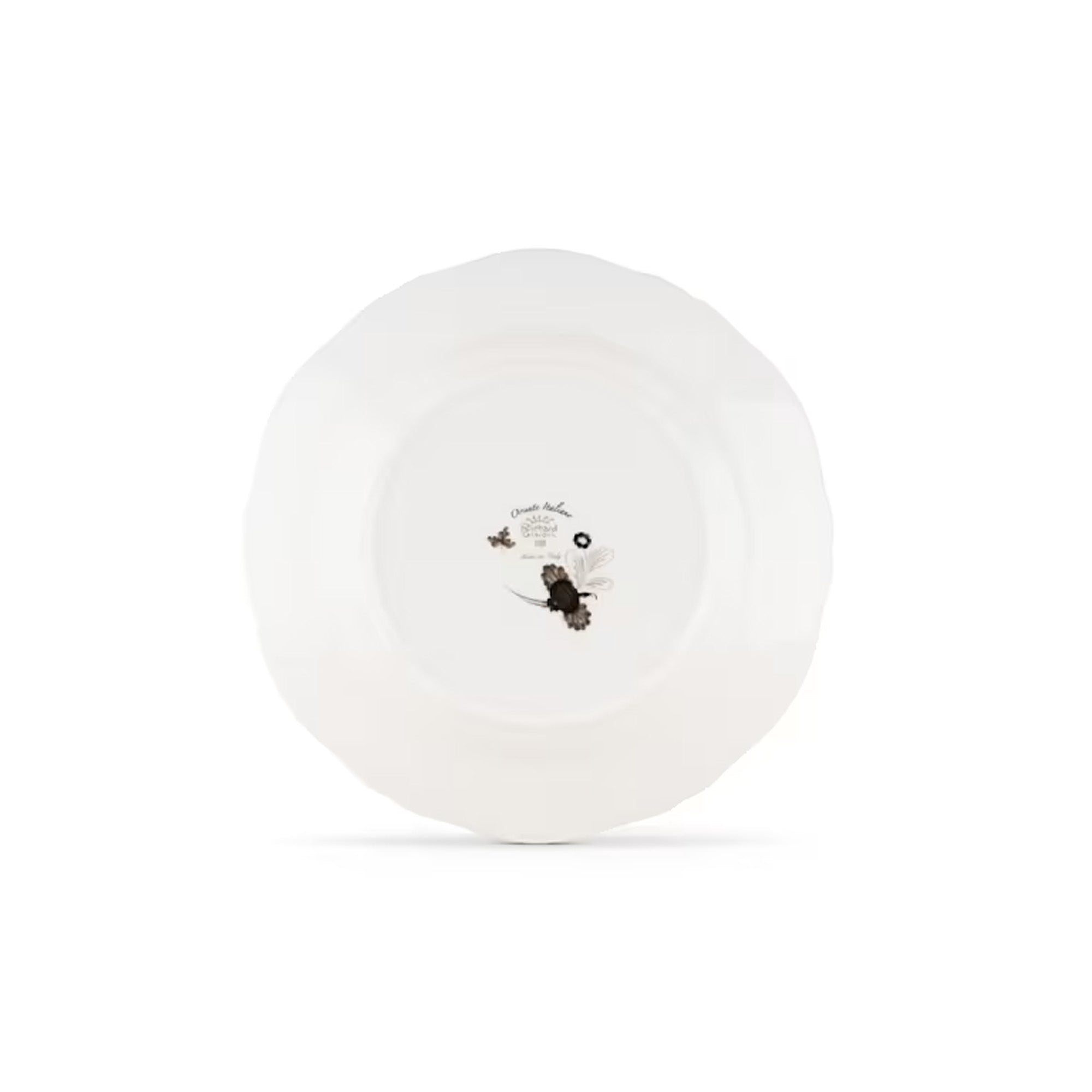 Ginori 1735 Flat Dinner Plate 26.5cm - Oriente Italiano Albus