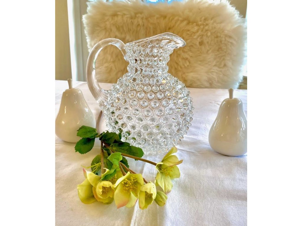 Klimchi Hobnail Jug 2000Ml (Crystal)