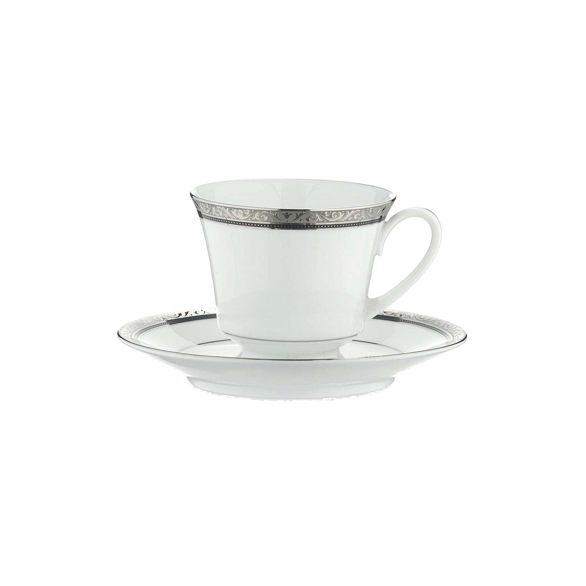 Noritake 17Pcs Tea Set For 6 Persons - Regent Platinum