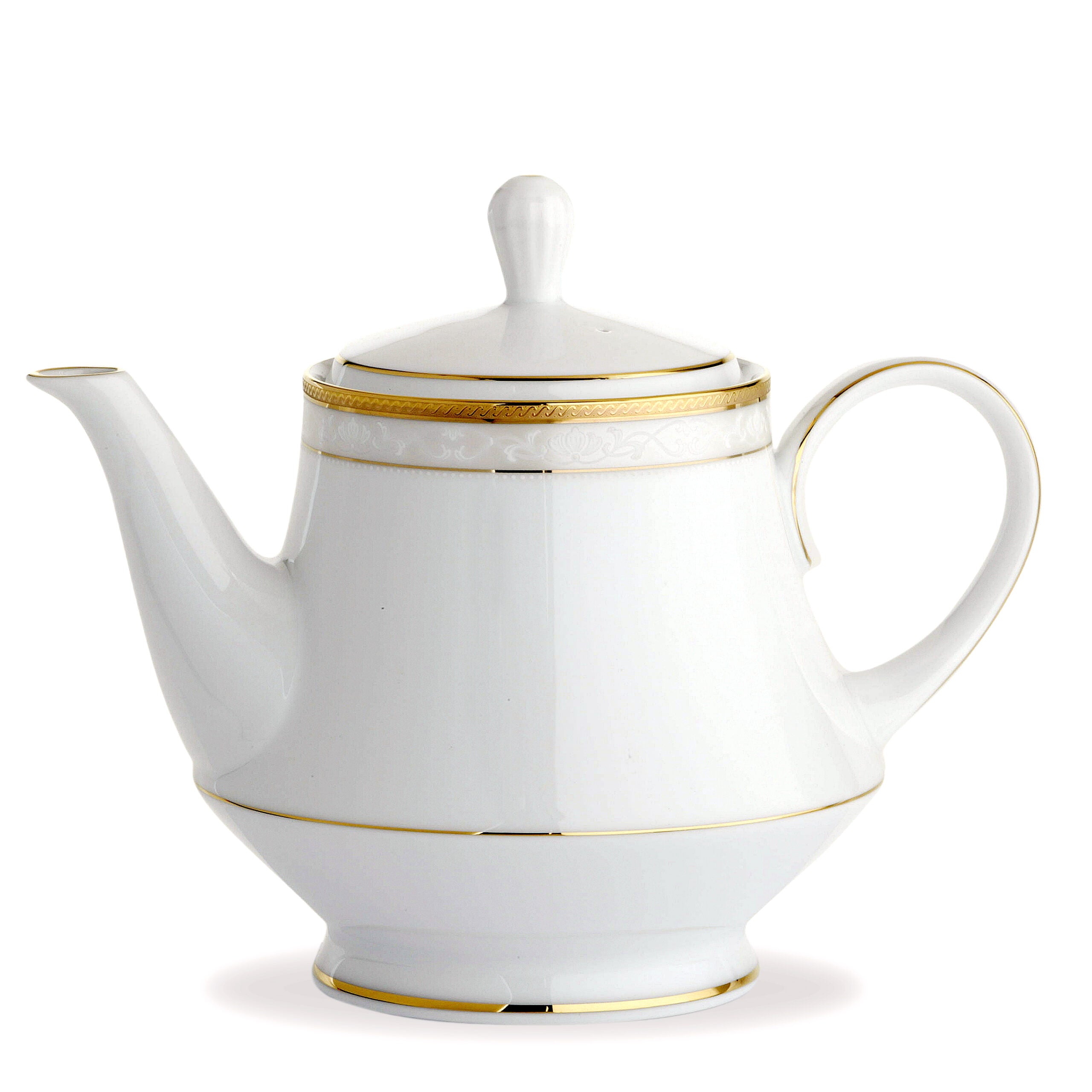 Noritake 96Pcs Dinner & Tea Set for 12Person - Hampshire Gold