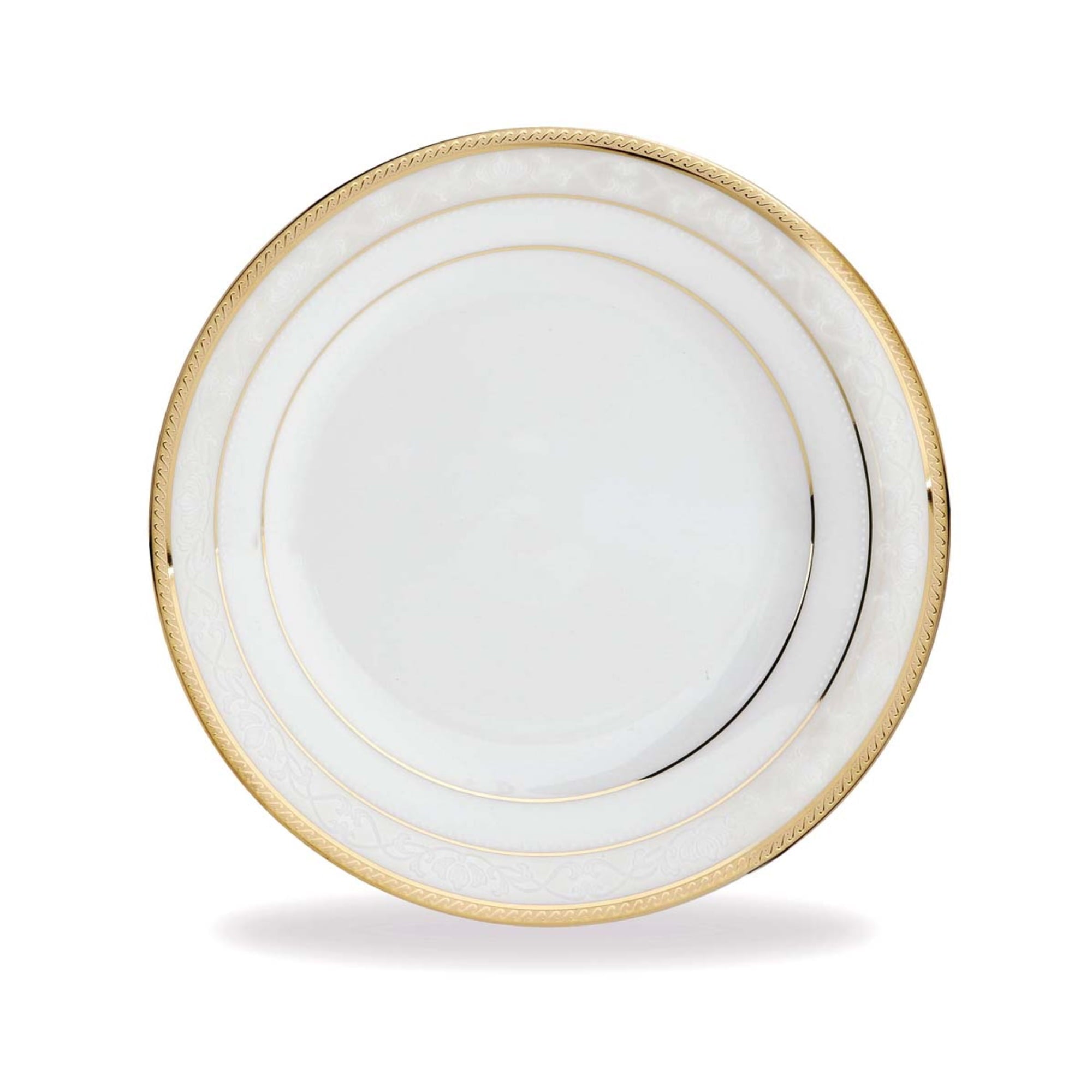 Noritake 33Pcs Dinner Set with Teapot for 6 Person - Hampshire Gold