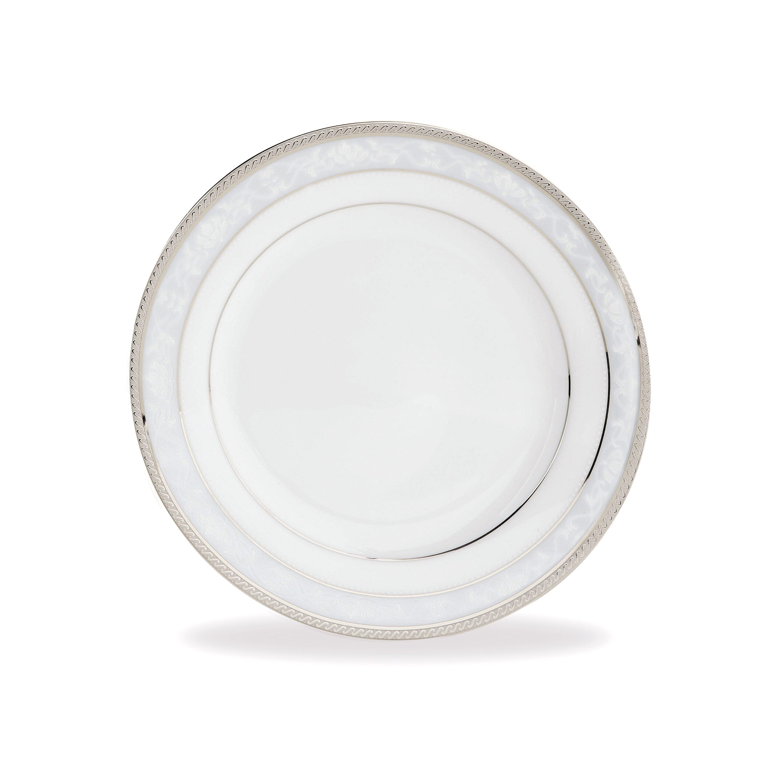 Noritake 96Pcs Dinner & Tea Set For 12 Persons - Hampshire Platinum
