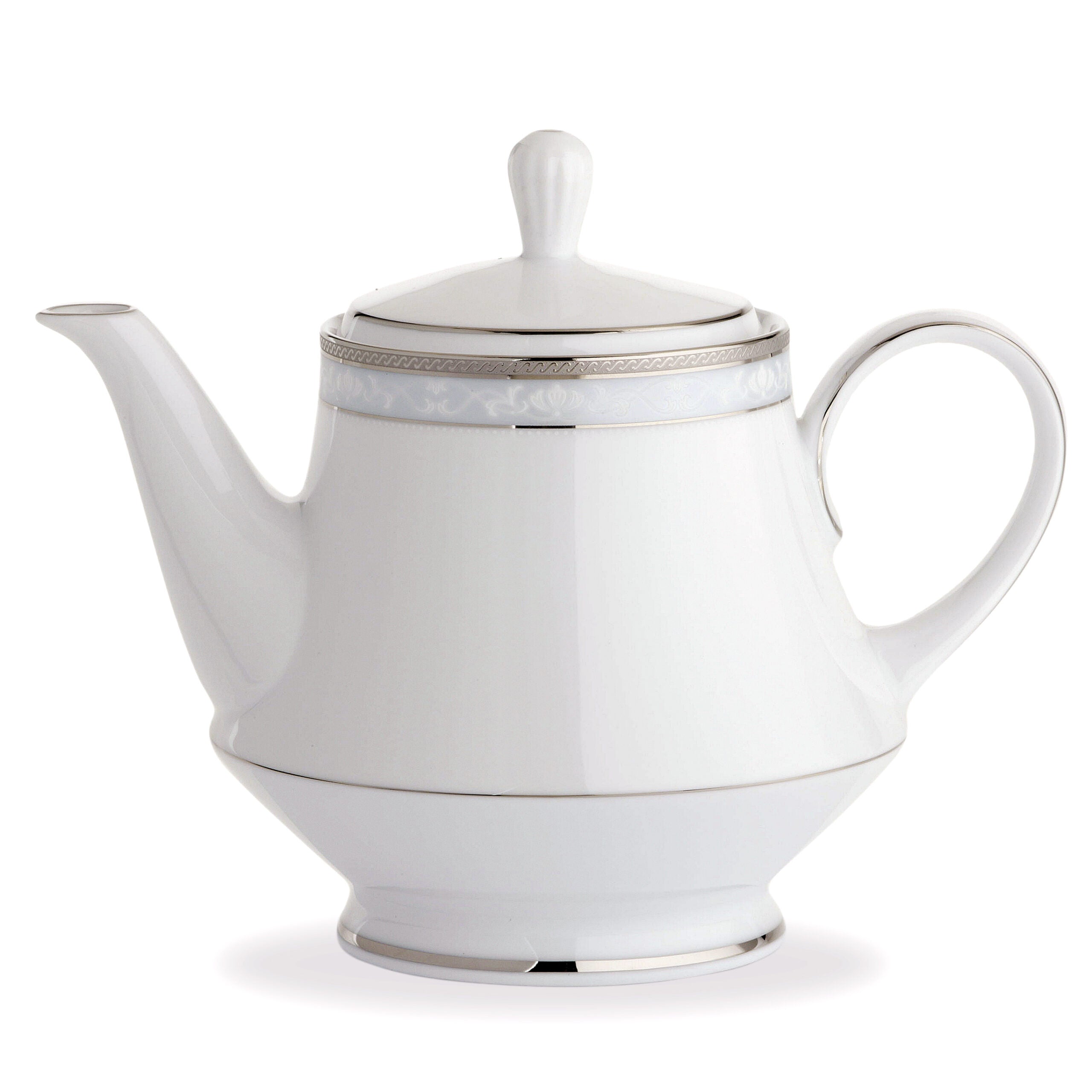 Noritake 96Pcs Dinner & Tea Set For 12 Persons - Hampshire Platinum