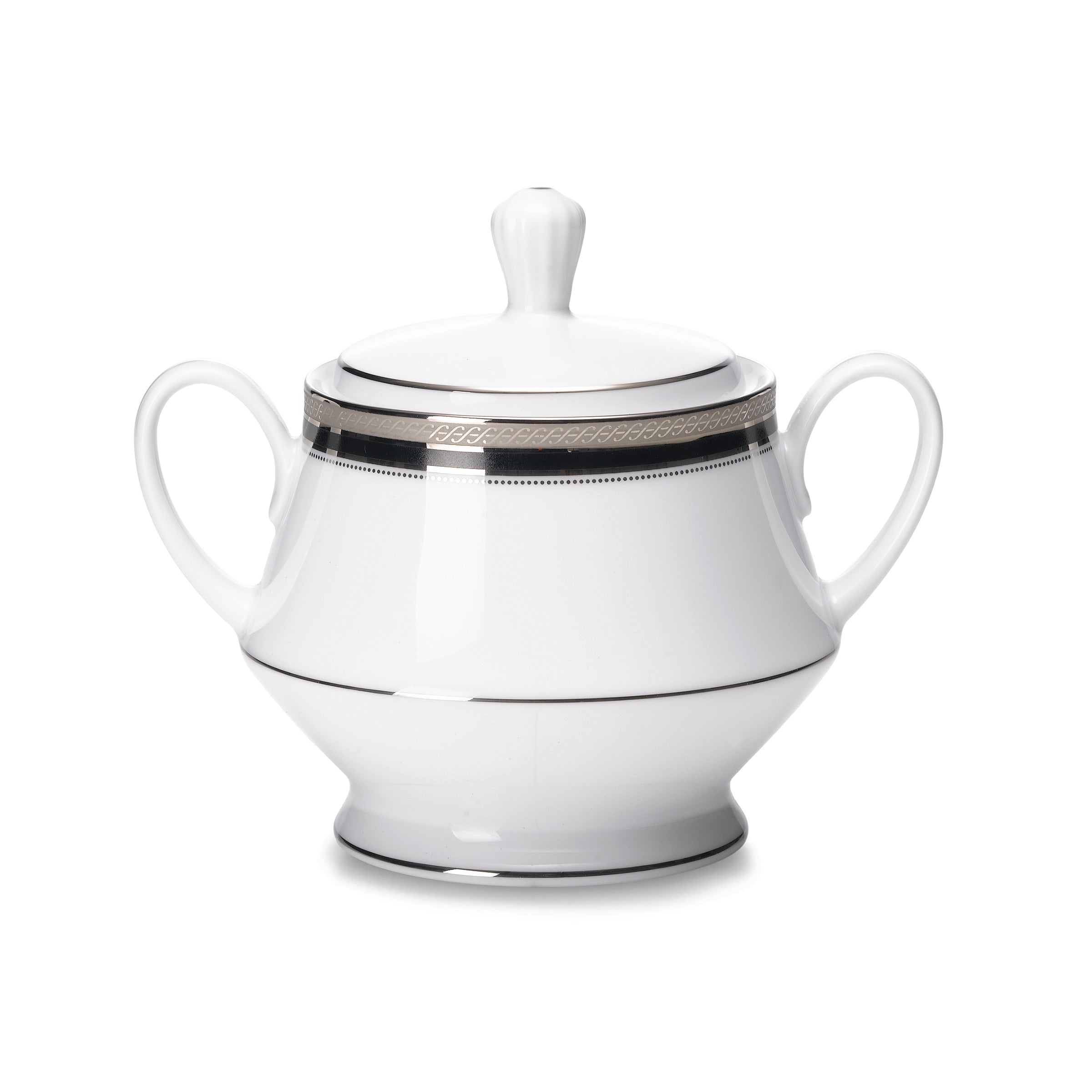 Noritake 47Pcs Dinner & Tea Set for 8 Person – Austin Platinum