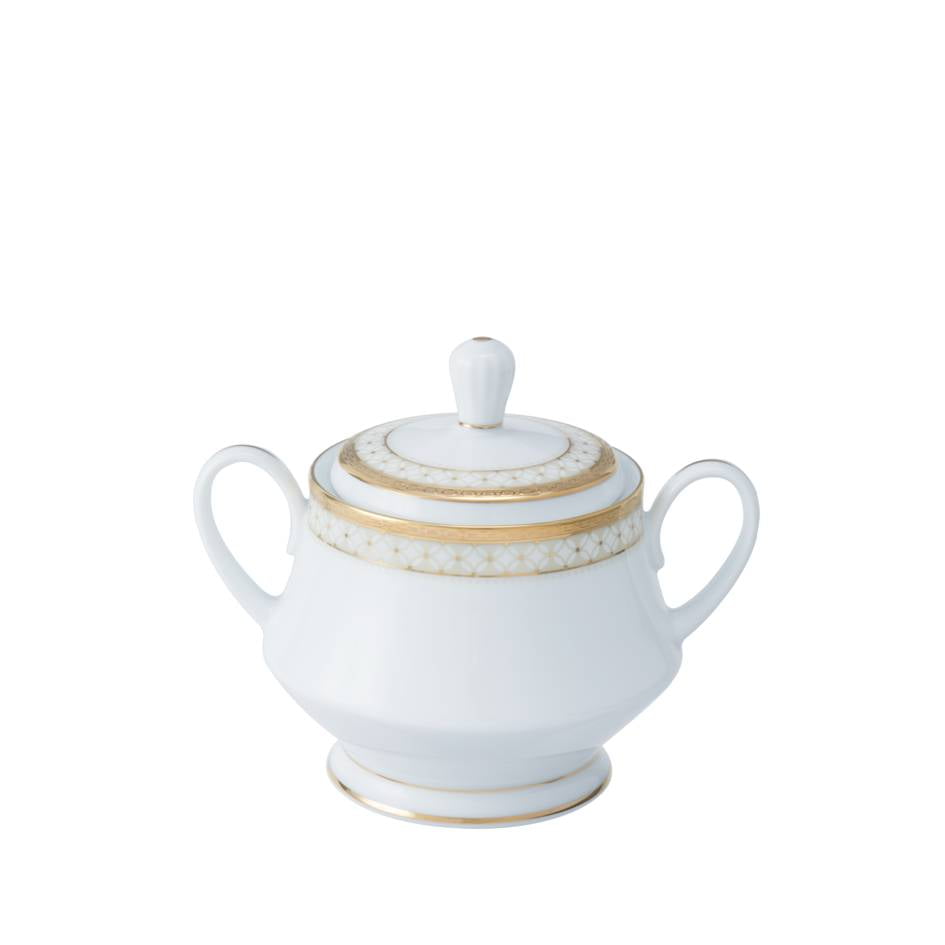 Noritake 96Pcs Dinner & Tea Set for 12 Person - Rochester Gold