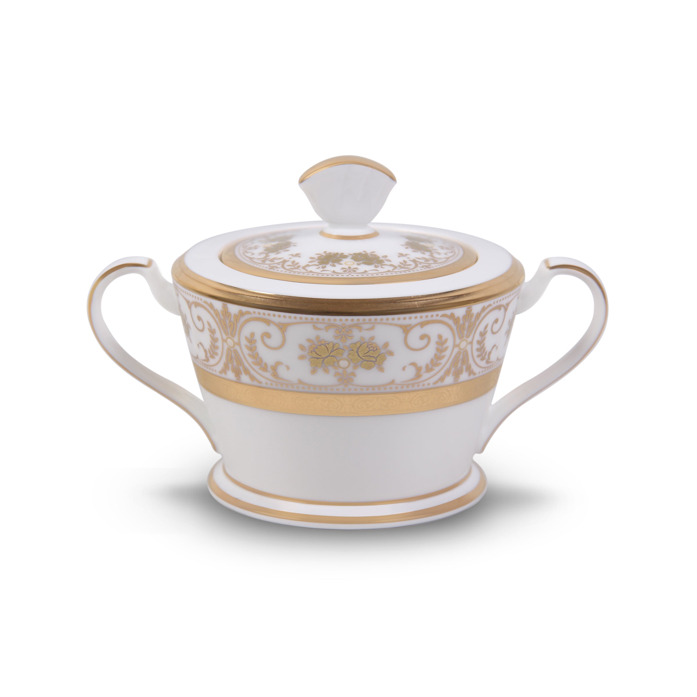 Noritake 96 Pcs Dinner & Tea Set for 12 Person - Georgian Palace