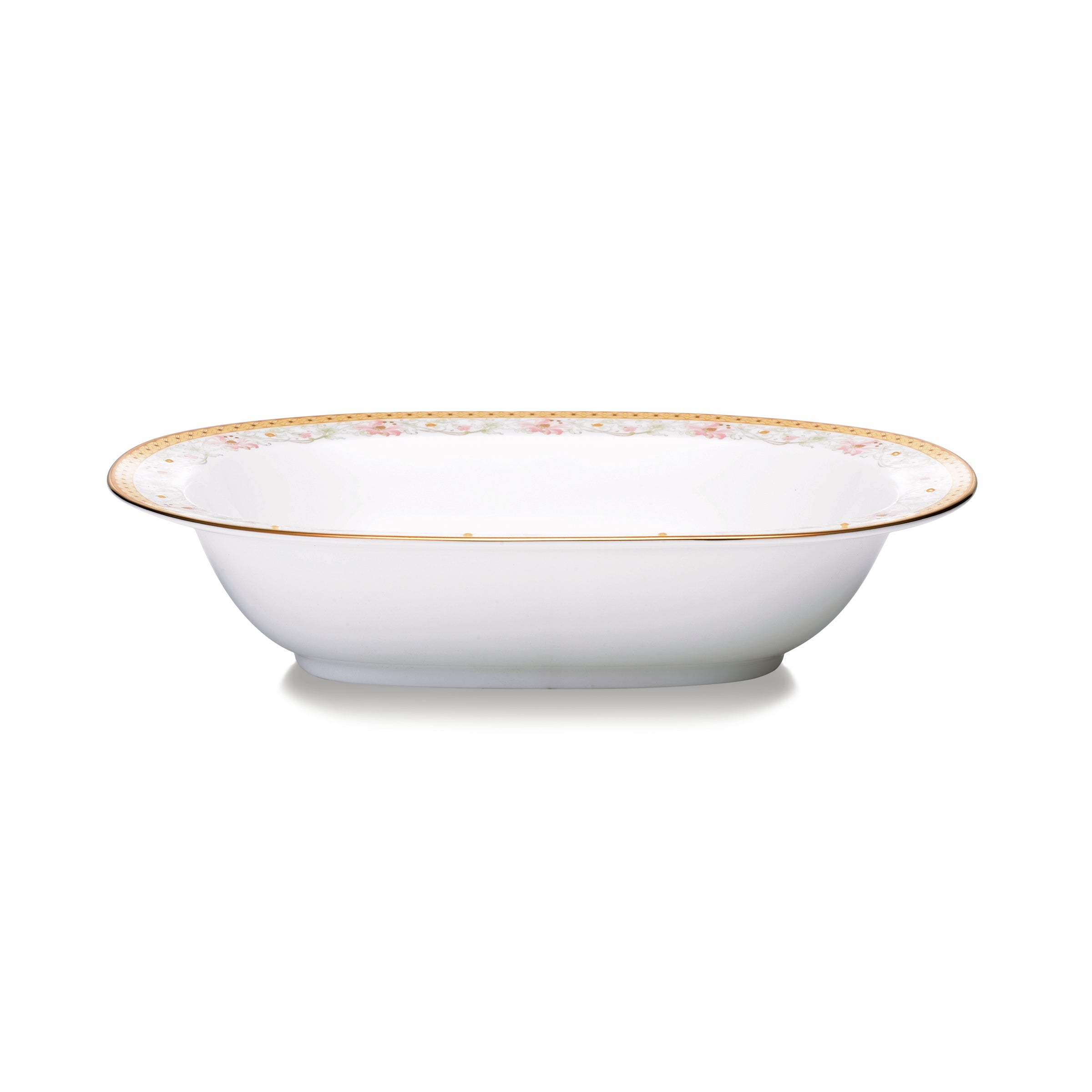 Noritake 96Pcs Dinner & Tea Set for 12 Person - Blooming Splendor