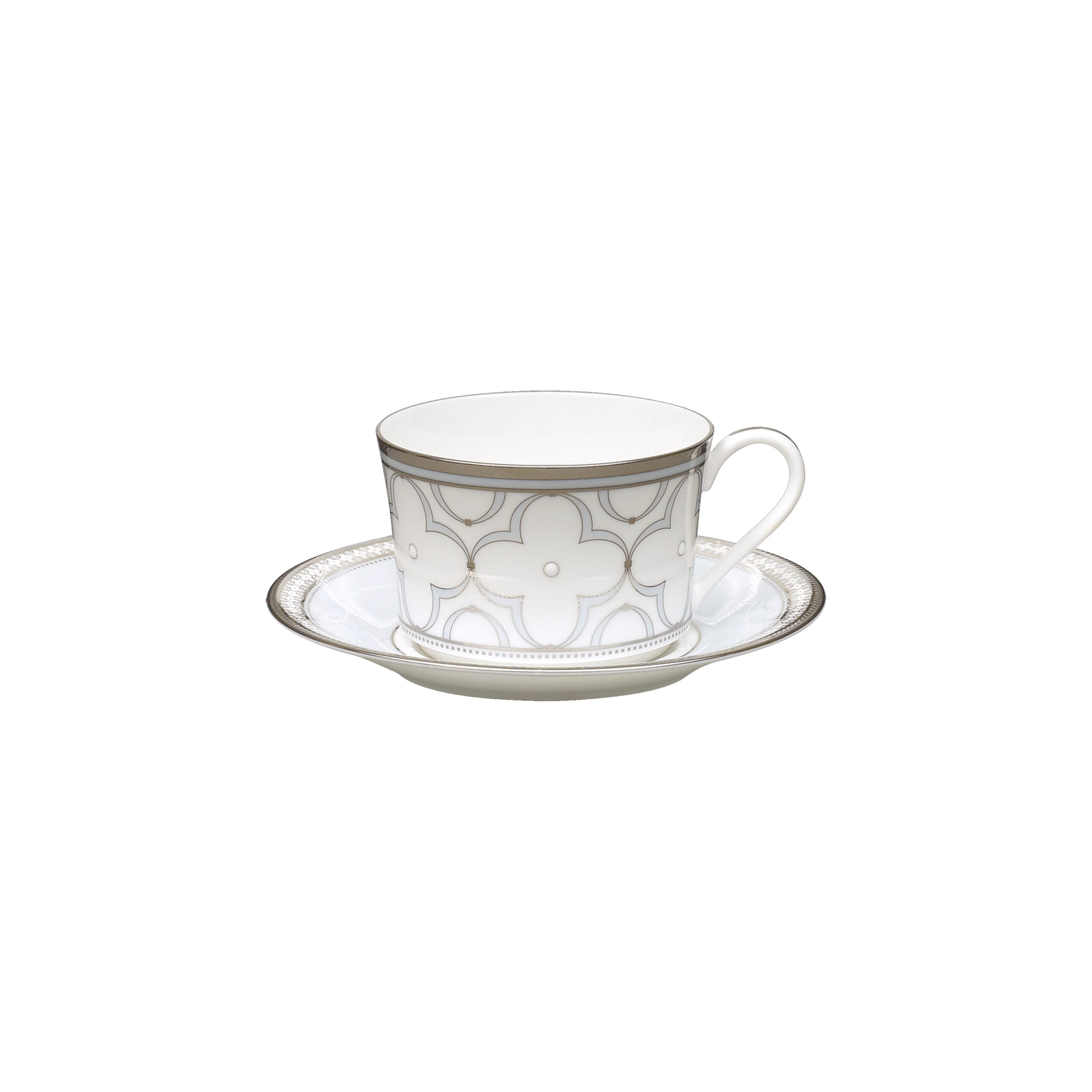 Noritake 20Pcs Dinner & Tea Set for 4 Person - Trefolio Platinum