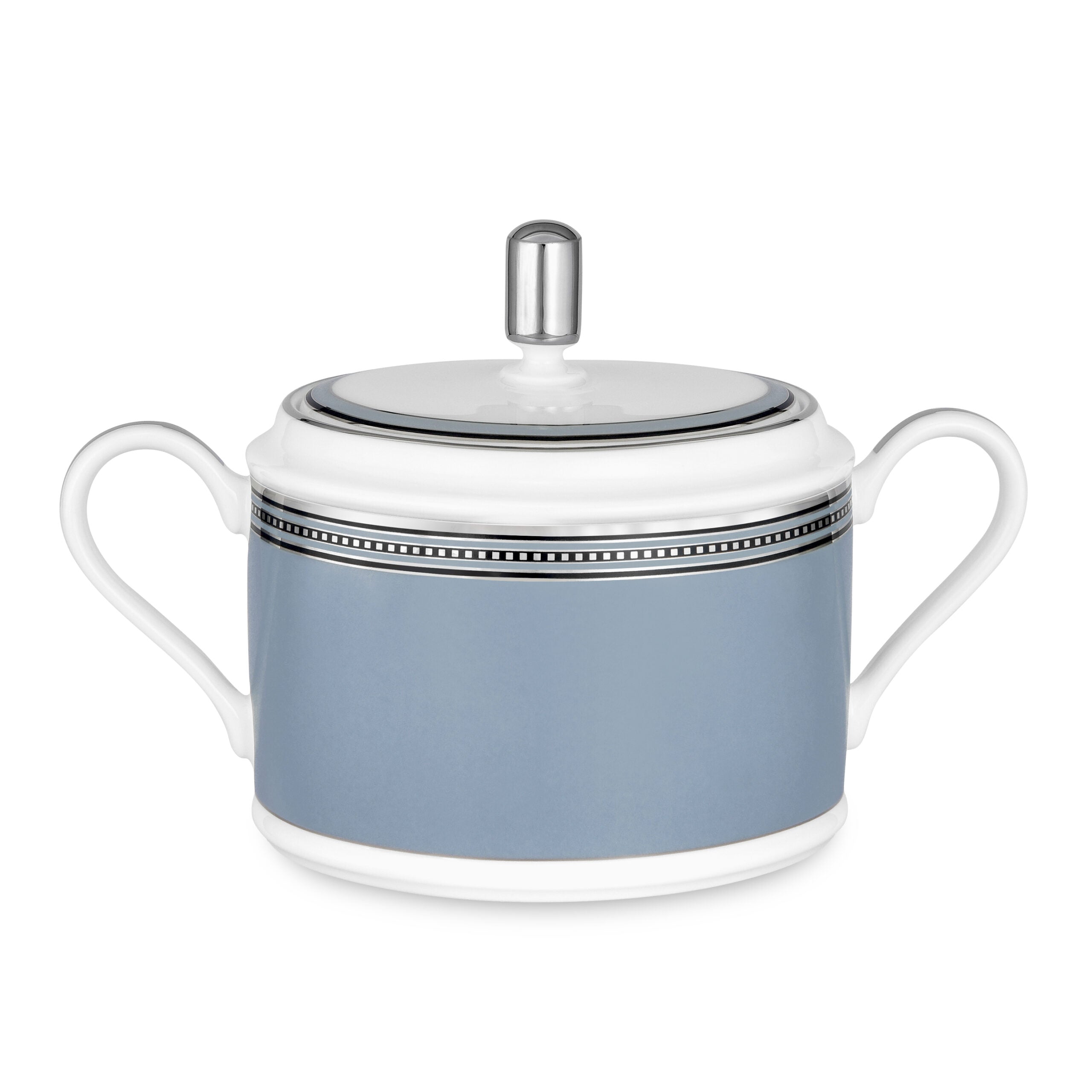 Noritake 47Pcs Dinner & Tea Set for 8 Person - Bogart Platinum