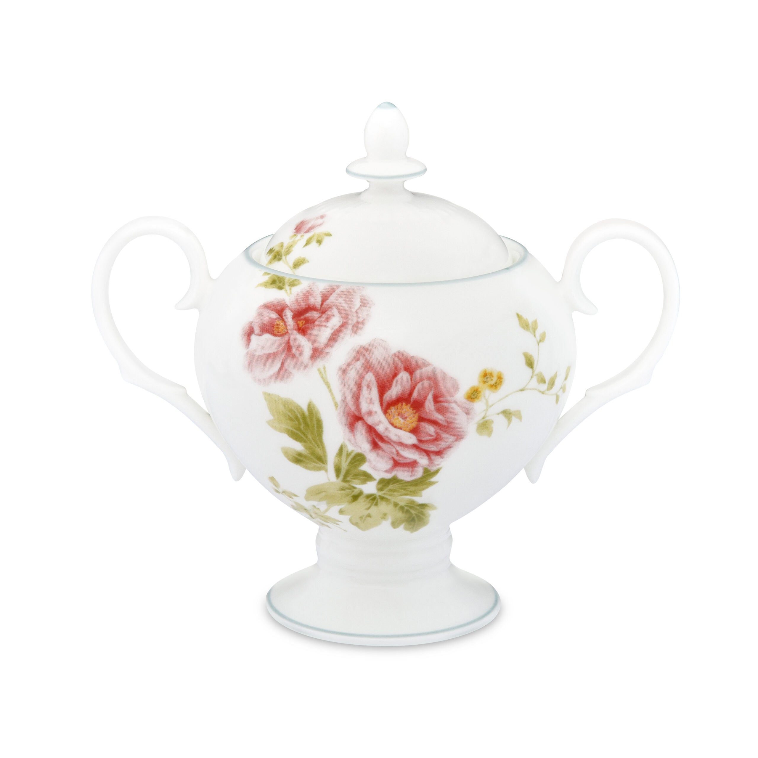 Noritake 47Pcs Dinner & Tea Set for 8 Person - Peony Pageant