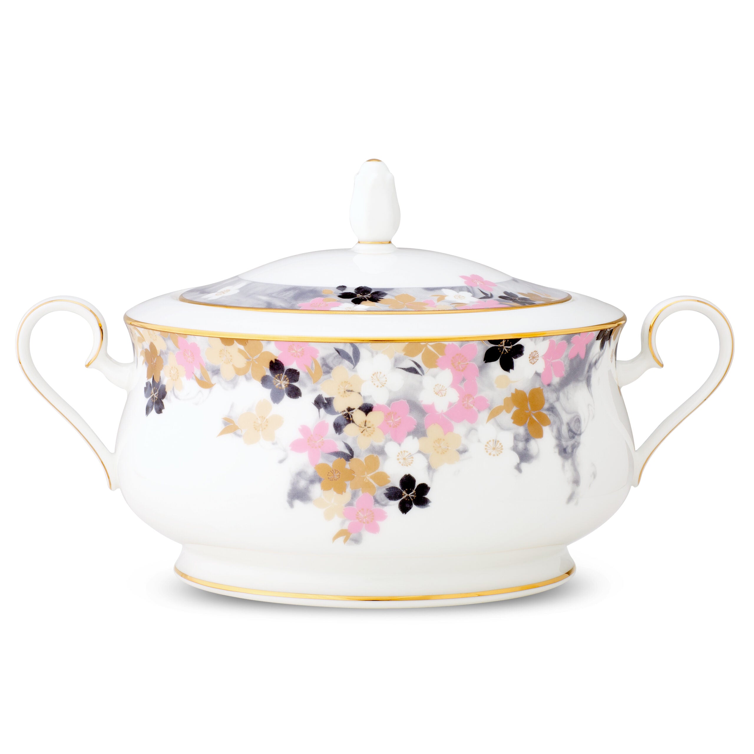 Noritake 96pcs Dinner & Tea Set for 12 Person - Moonlit Blossoms