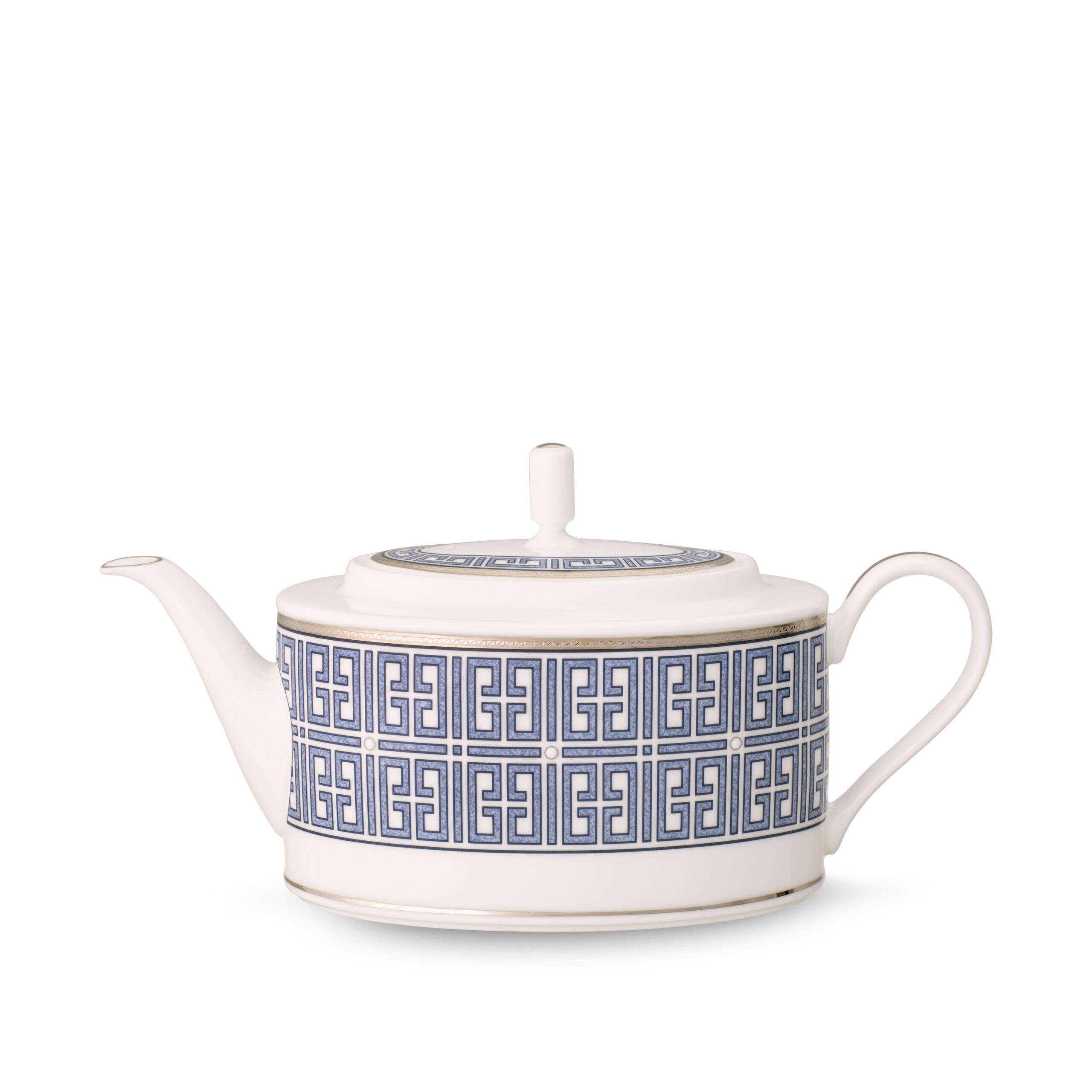 Noritake 96Pcs Dinner & Tea Set for 12 Person - Infinity Blue