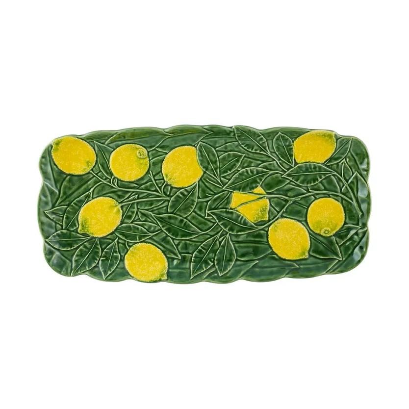 Bordallo Pinheiro Tart Tray - Citron