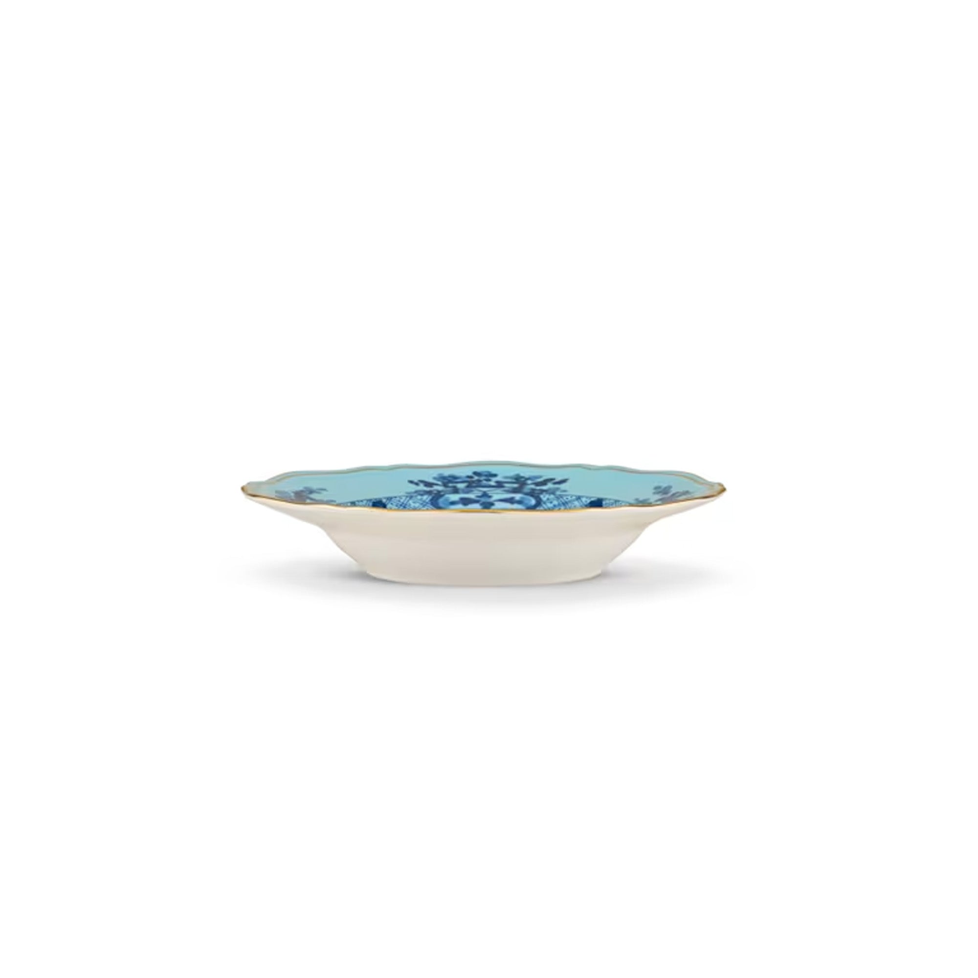 Ginori 1735 Soup Plate 24CM - Oriente Italiano Iris