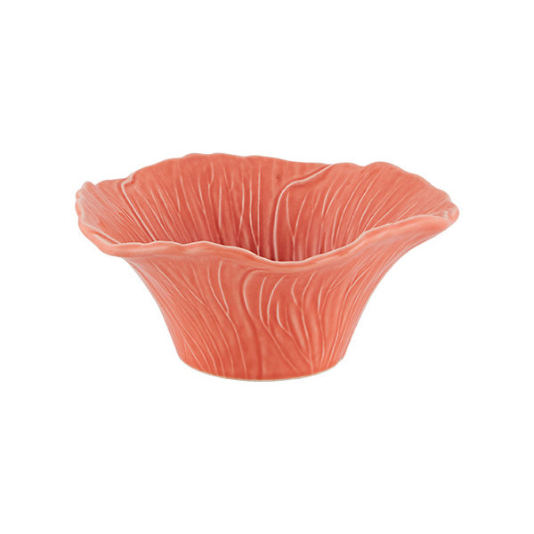 Bordallo Pinheiro Bowl Hollyhock 15.5cm - Maria Flor