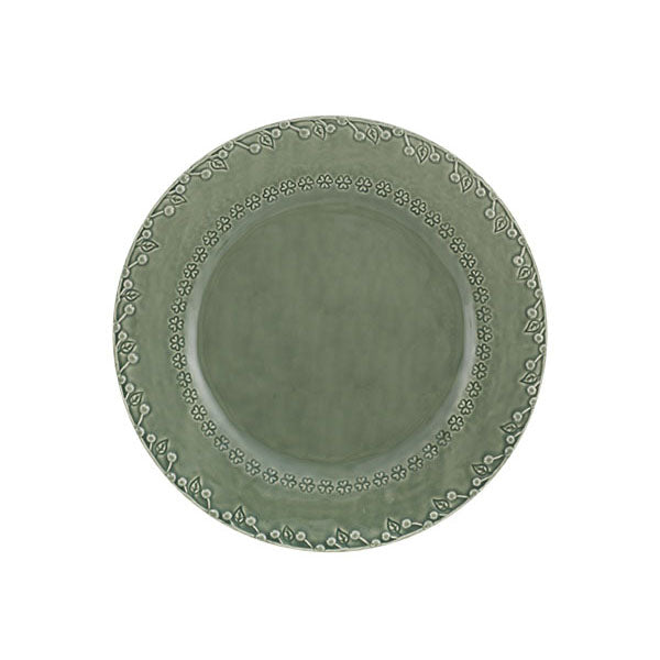 Bordallo Pinheiro 12Pcs Dinner Set – Flora Cinza