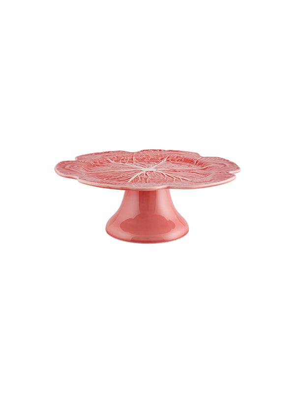 Bordallo Pinheiro Cake Stand 31cm - Cabbage Rose