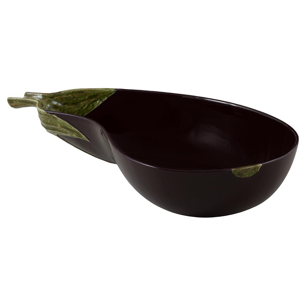 Bordallo Pinheiro Salad Bowl 46 - Aubergine