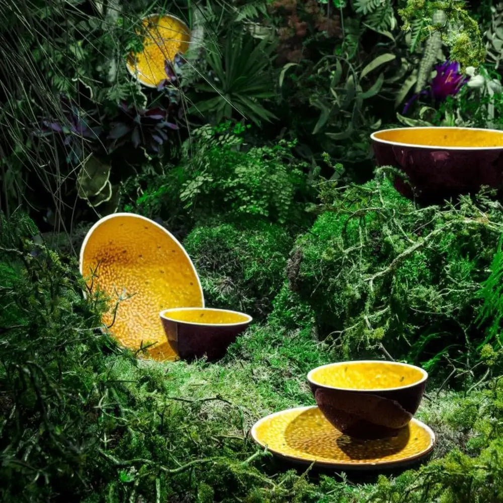 Bordallo Pinheiro Small Bowl Passion Fruit 14cm - Tropical Fruits Ceramic Bowl