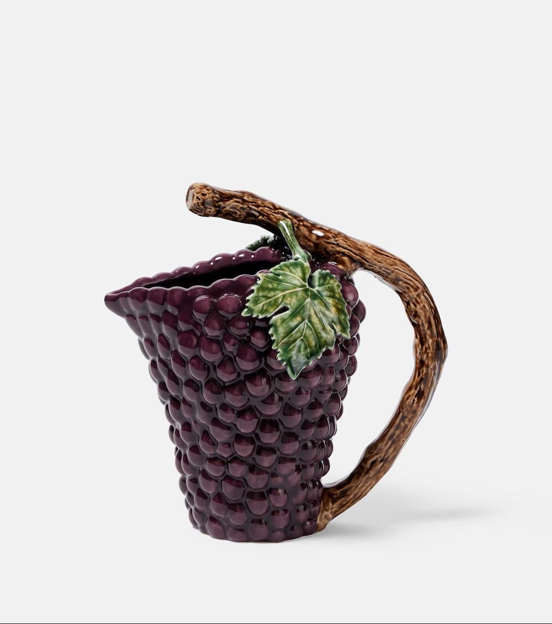 Bordallo Pinheiro Pitcher - Grapes