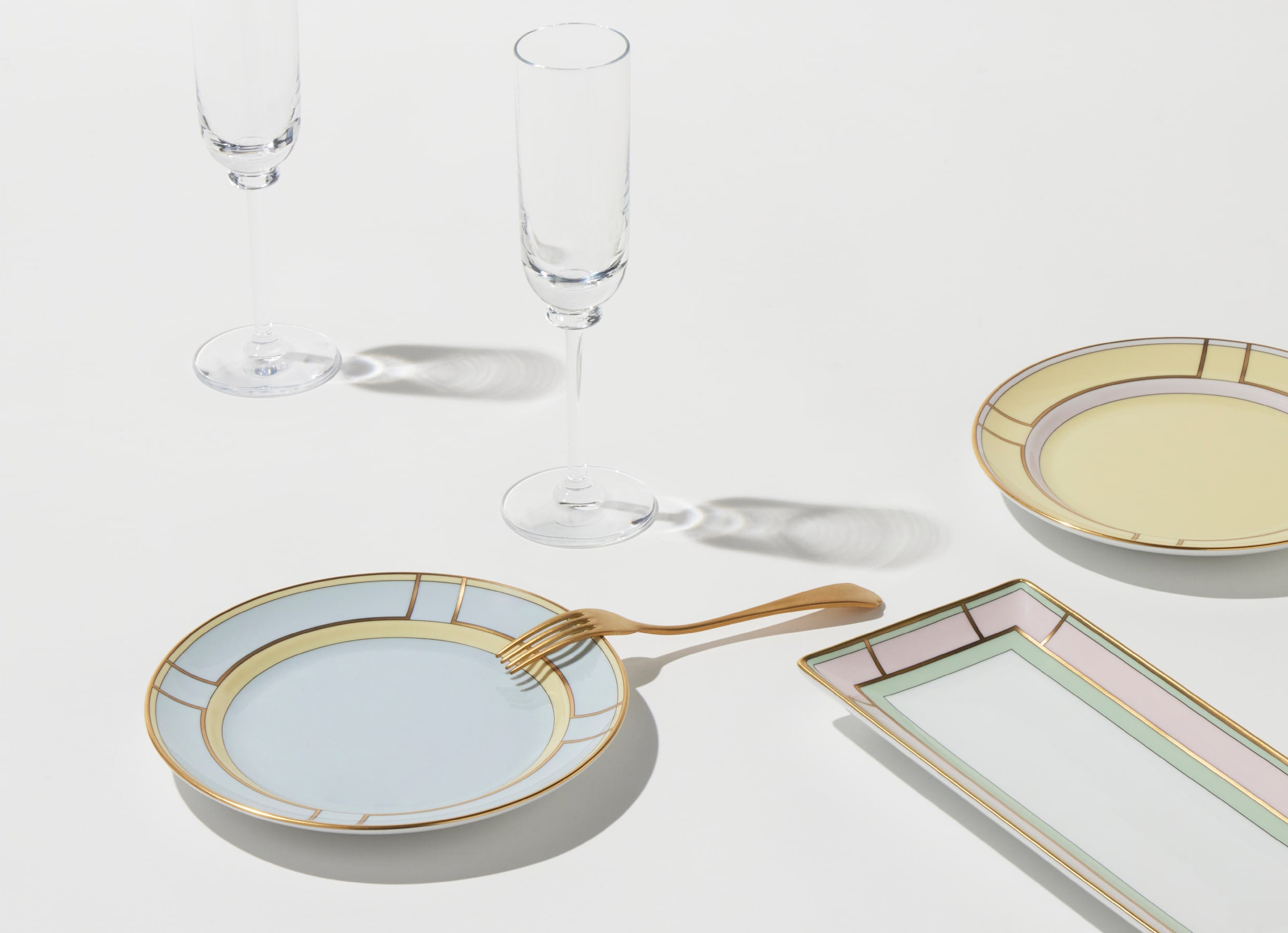 Ginori 1735 Flat Plate 24cm - Diva Verde