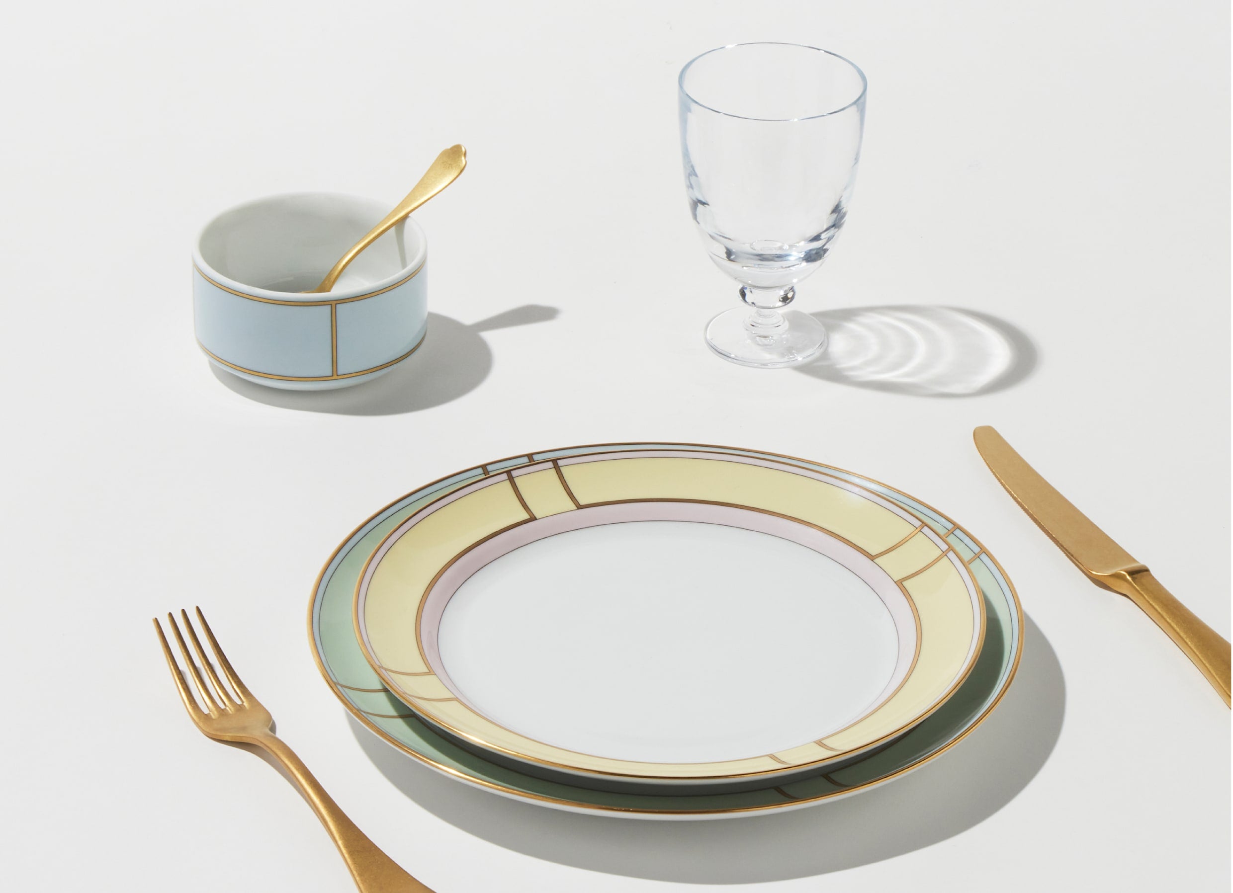 Ginori 1735 Flat Plate 24cm - Diva Giallo