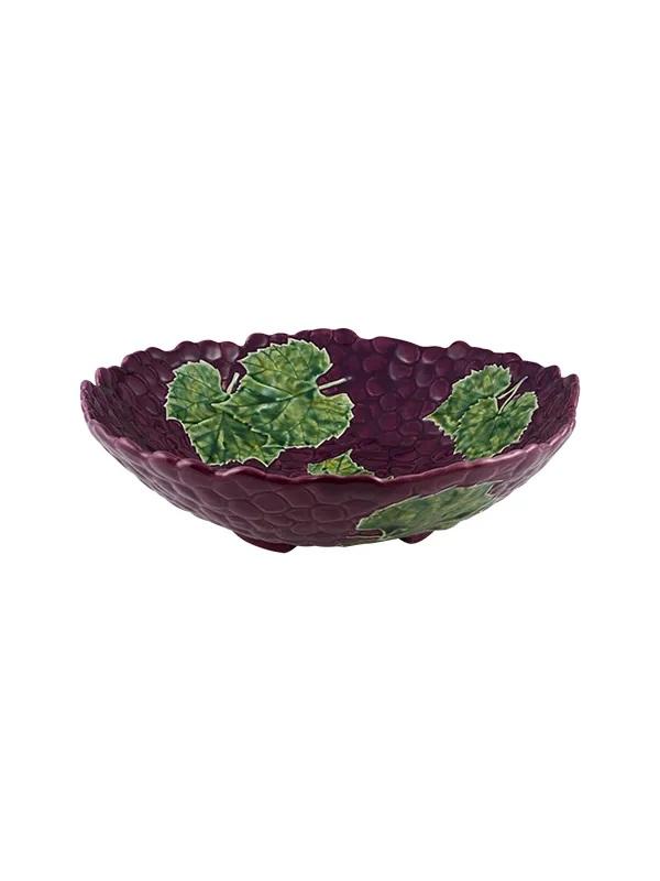 Bordallo Pinheiro Salad Bowl - Grapes