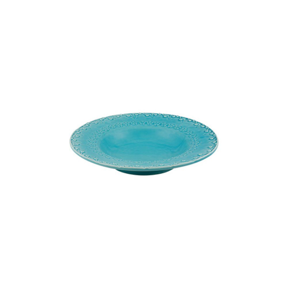 Bordallo Pinheiro Soup Plate 24.5cm - Flora Azul
