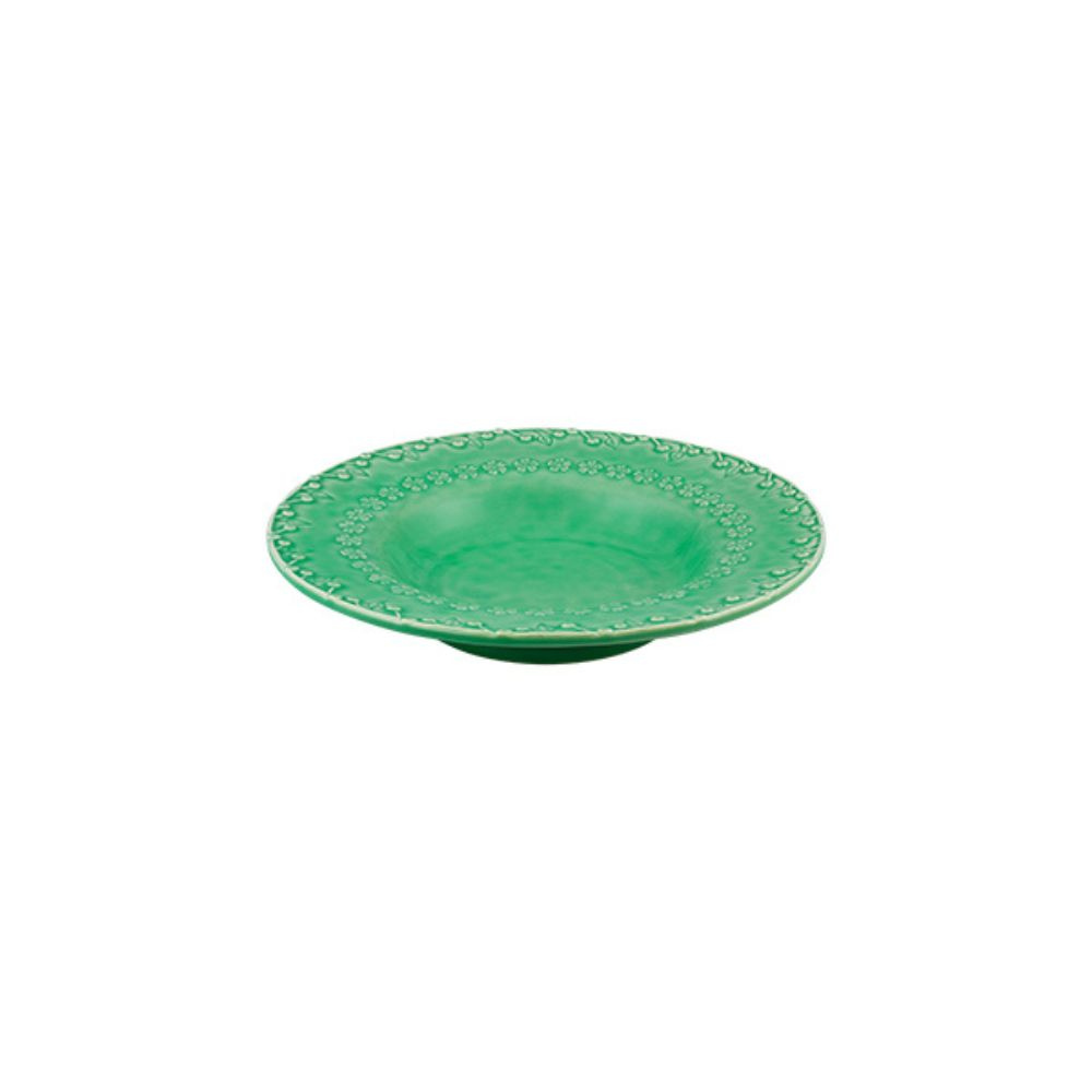 Bordallo Pinheiro Soup Plate 24.5cm - Flora Verde
