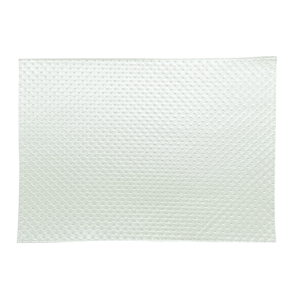 Deria 2 Colors Placemat - Punto White & Stone