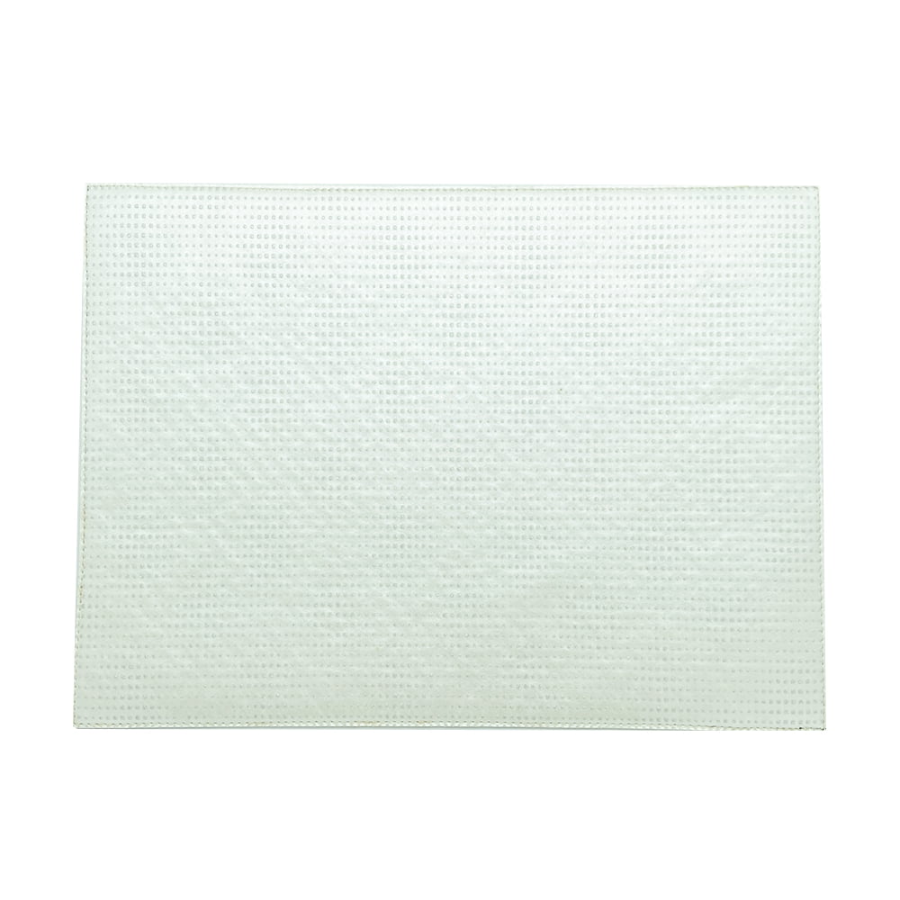 Artemis 2 Colors Placemat - Punto Black Silver & White Silver Glitter Points