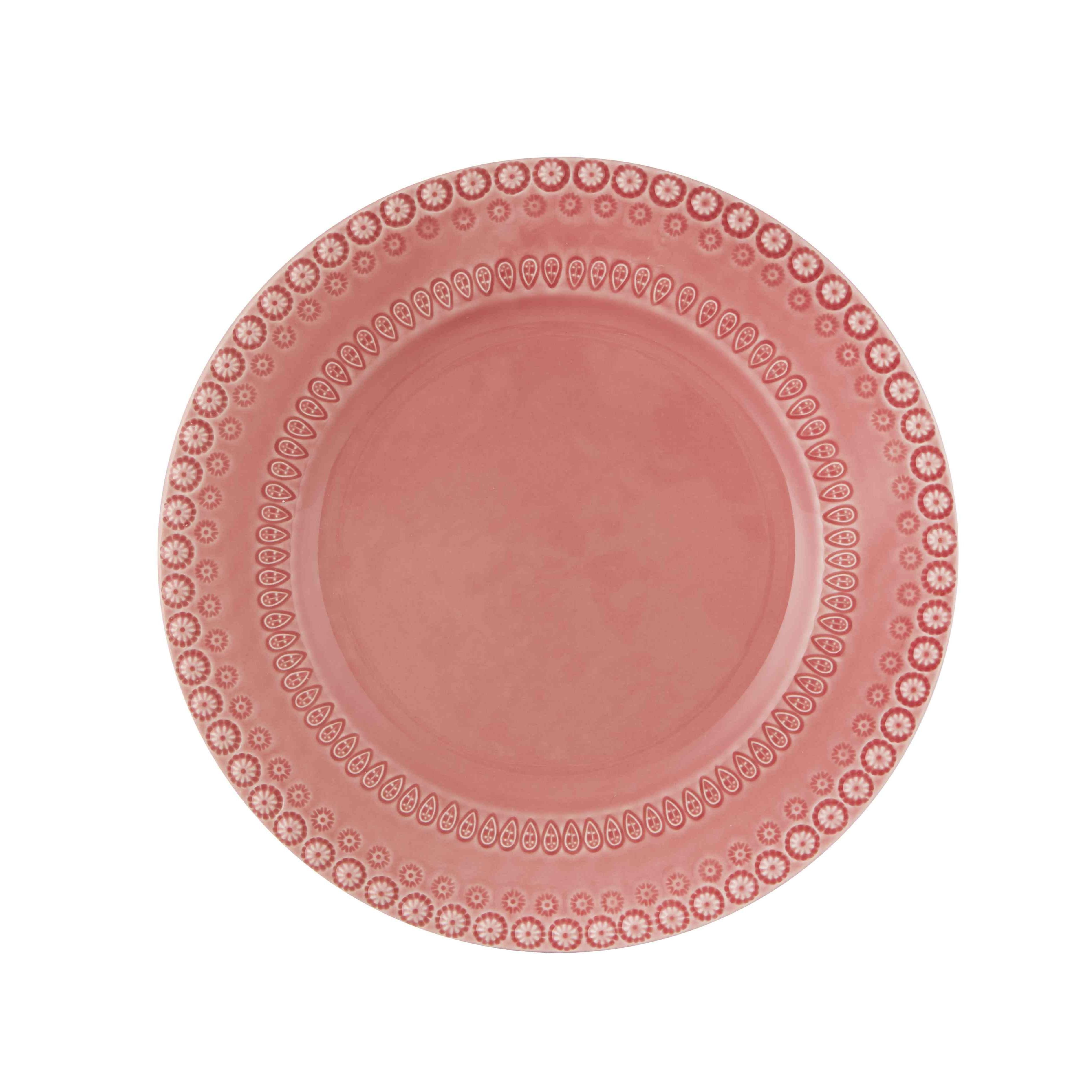Bordallo Pinheiro Dinner Plate - Fantasy Pink