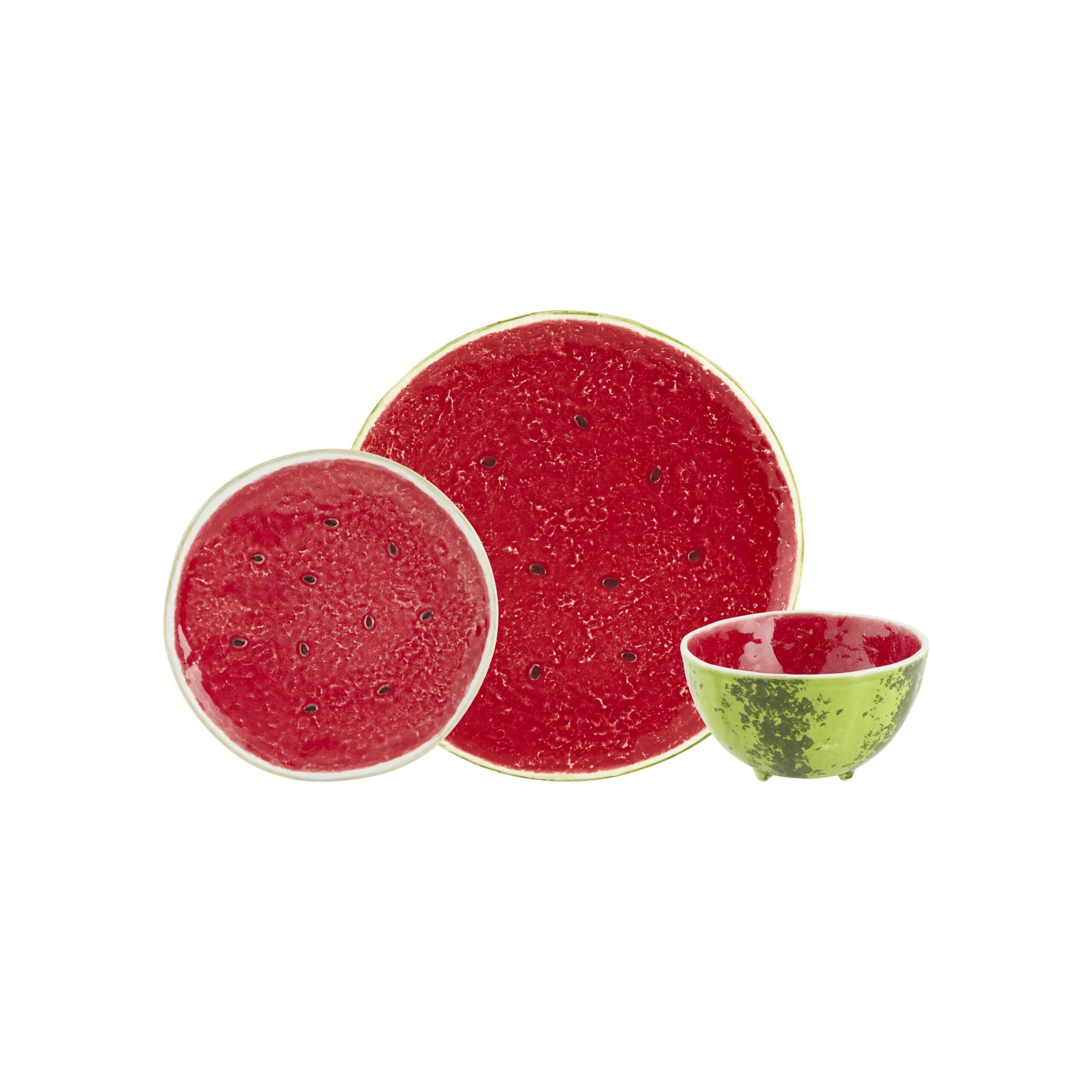 Bordallo Pinheiro 12Pcs Dinner Set – Watermelon