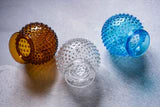 Klimchi Hobnail Collar Vase 18cm (Crystal)